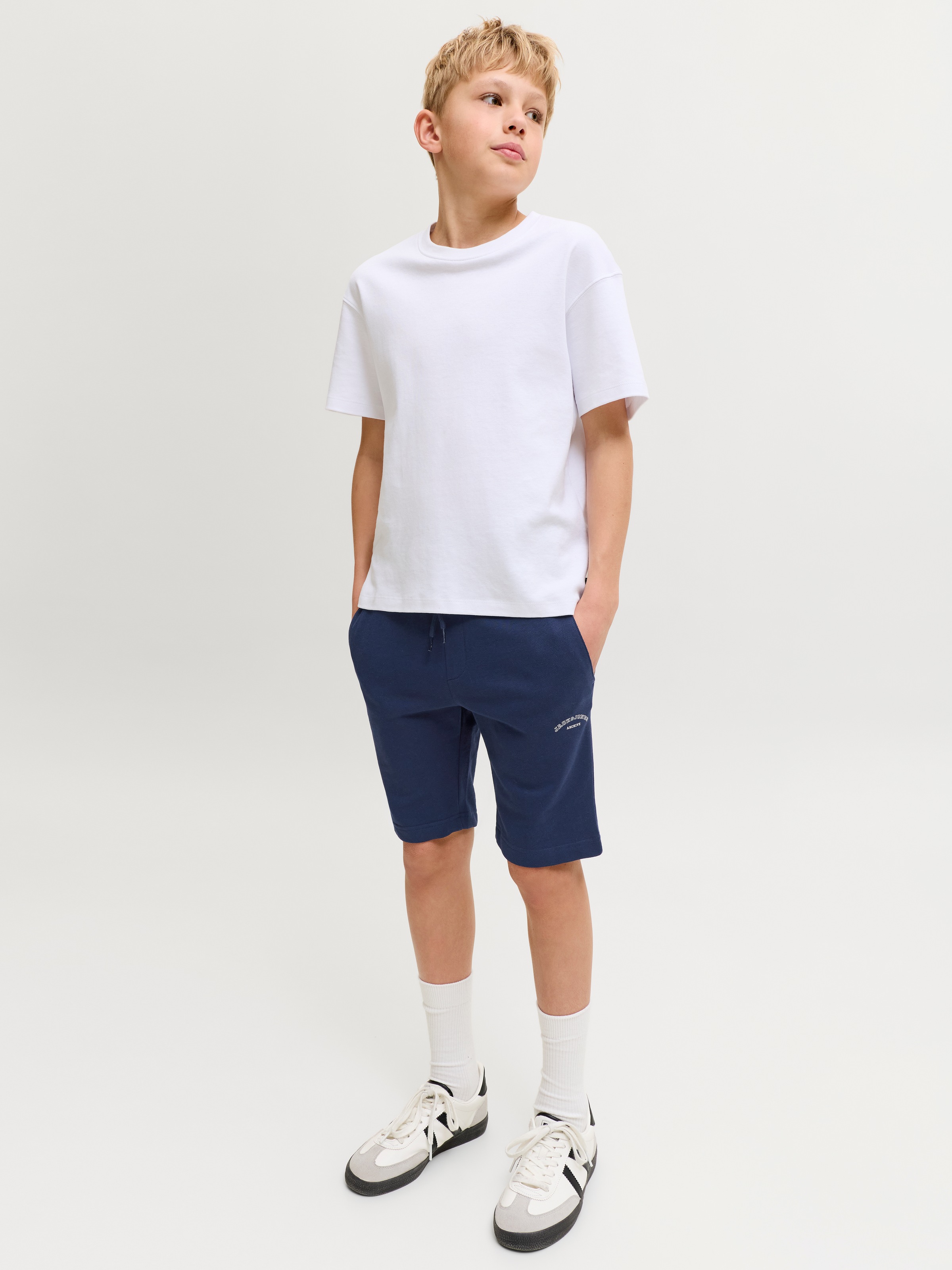 Jack & Jones Junior Sweatshorts »JPSTGORDON COLLEGE SWEAT SHORTS MID JNR«