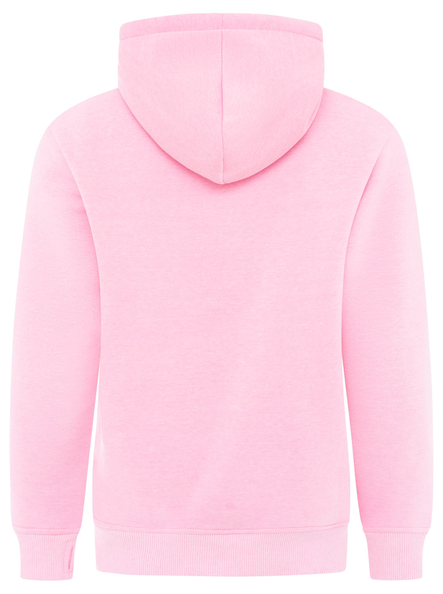 Zwillingsherz Hoodie »"AMOUR"«, gesticktes Motiv mit Herzen und Spitze, Kapuze, Kängurutasche
