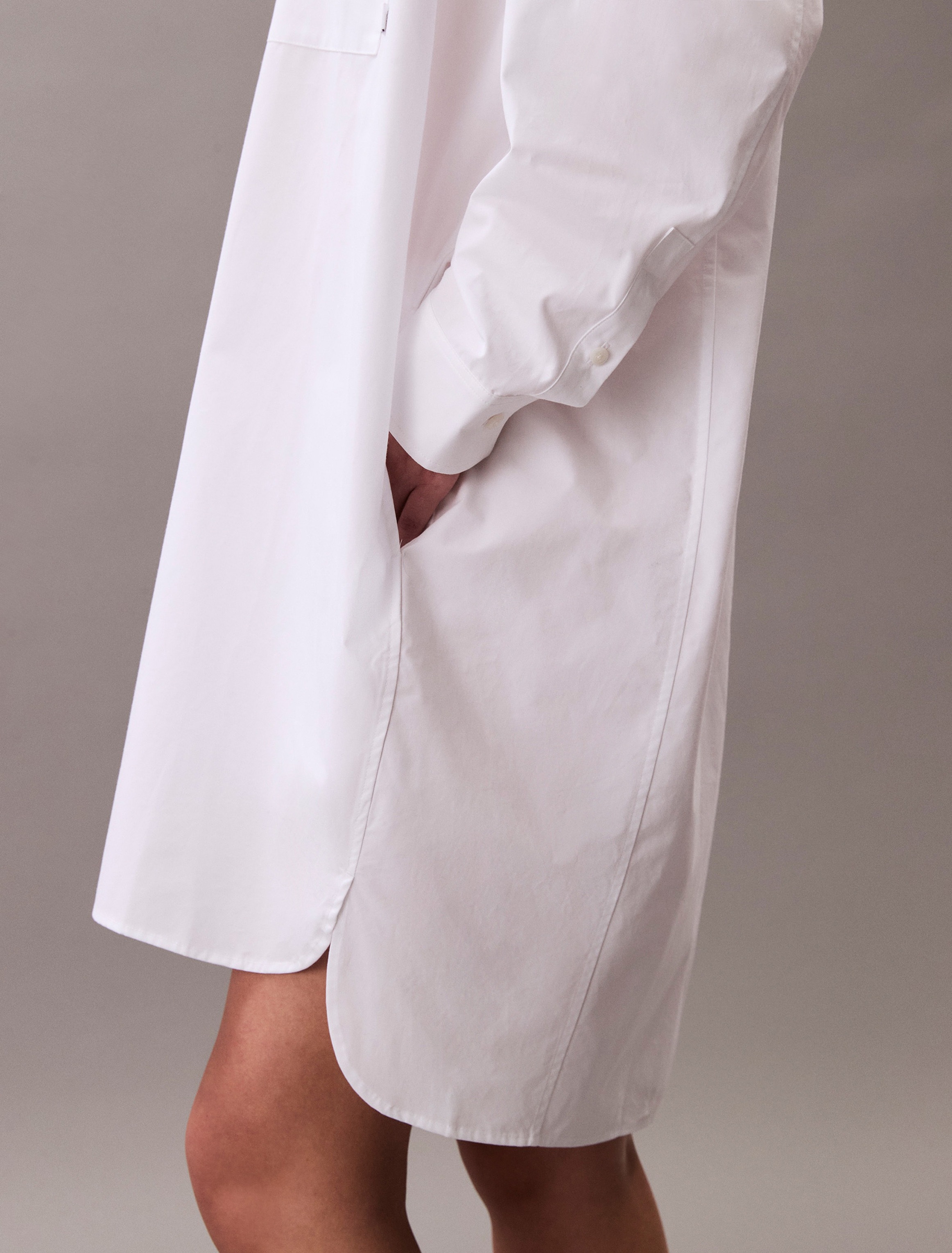 Calvin Klein Jeans Hemdblusenkleid »Cotton Oversized Mini Shirtdress«, im Oversize-Style