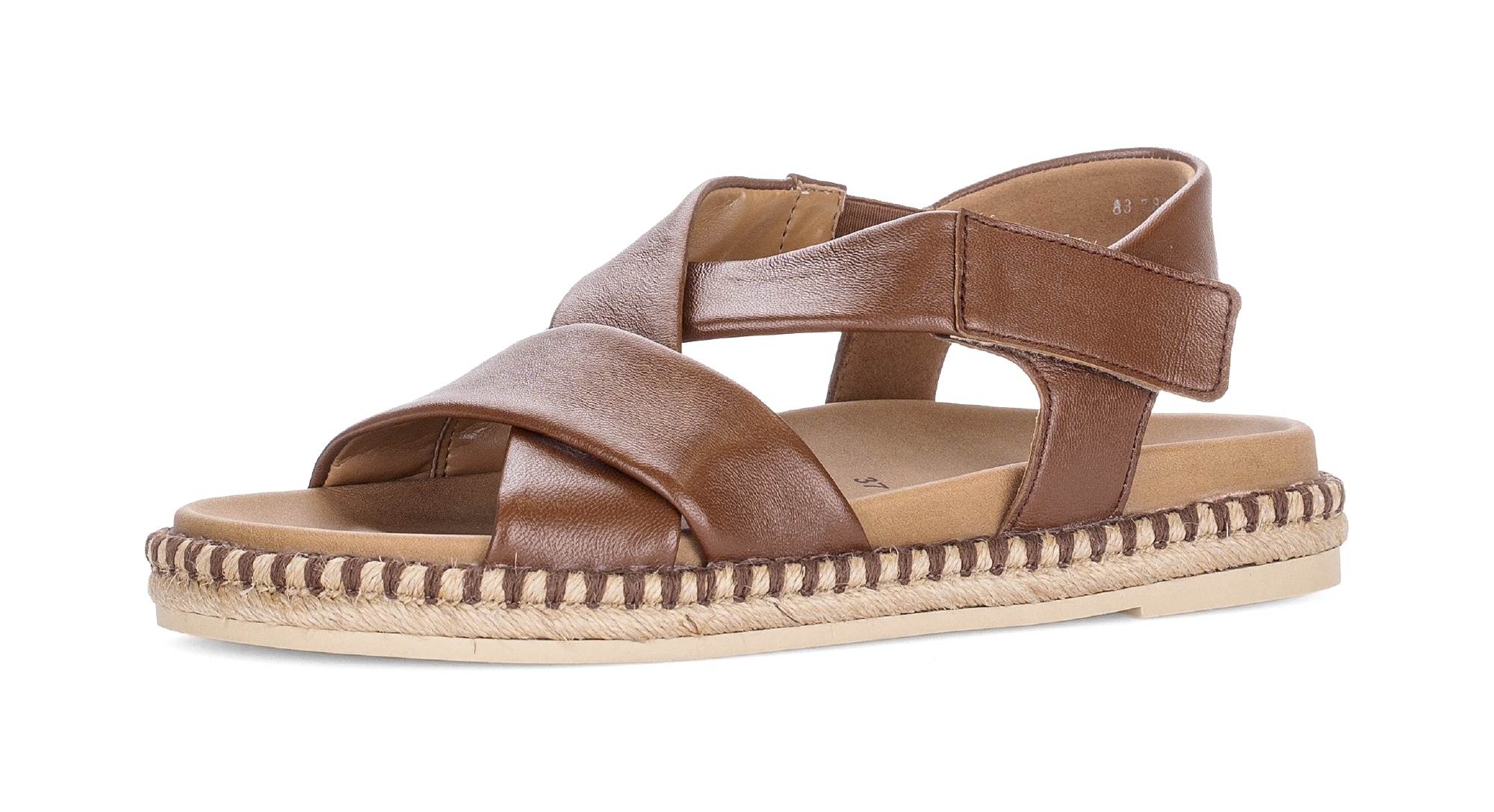 Gabor Riemchensandale  Plateau, Sandalette mit weichen Riemchen