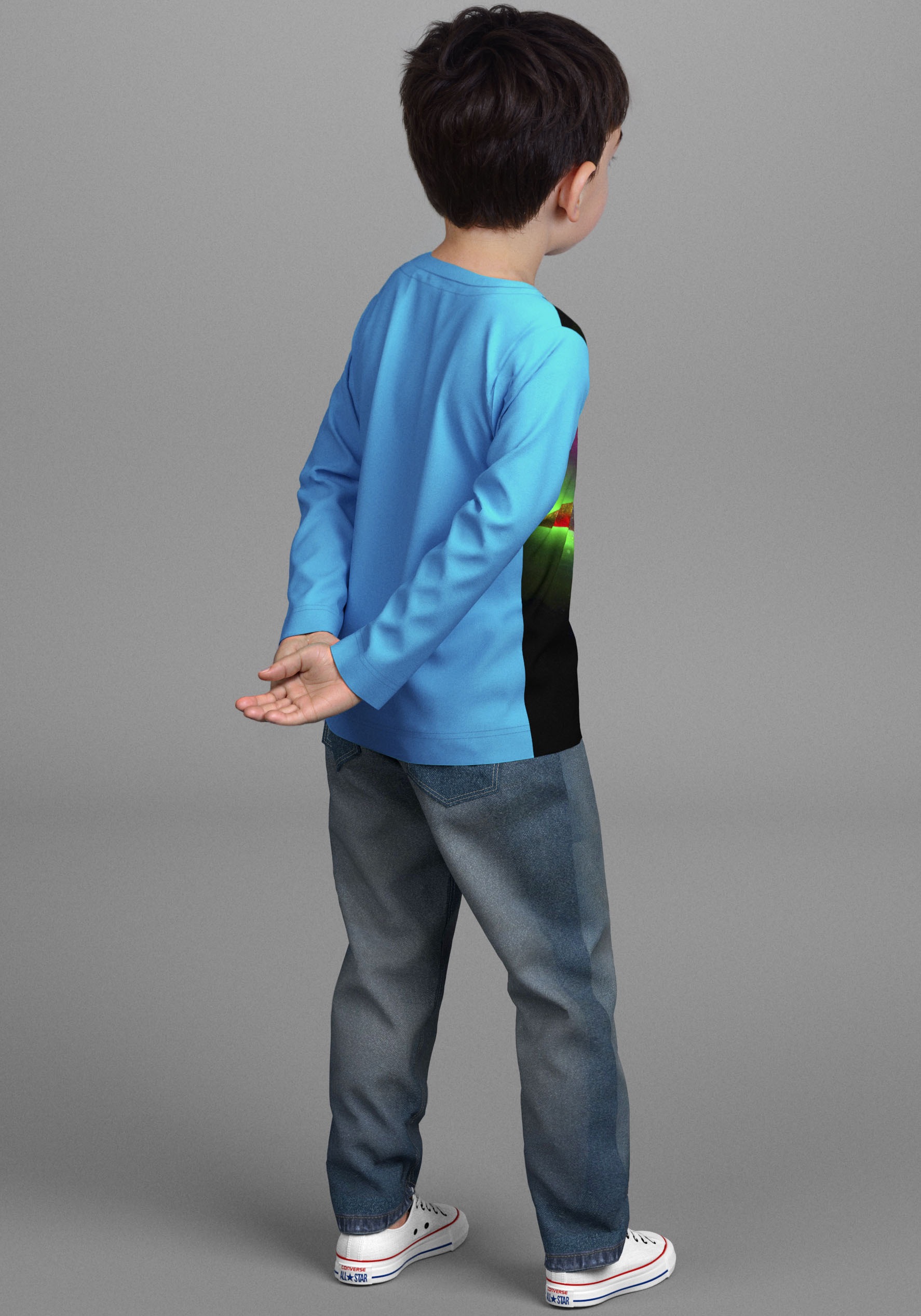 KIDSWORLD Langarmshirt »Dino-Shirt«, Dino Fotodruck