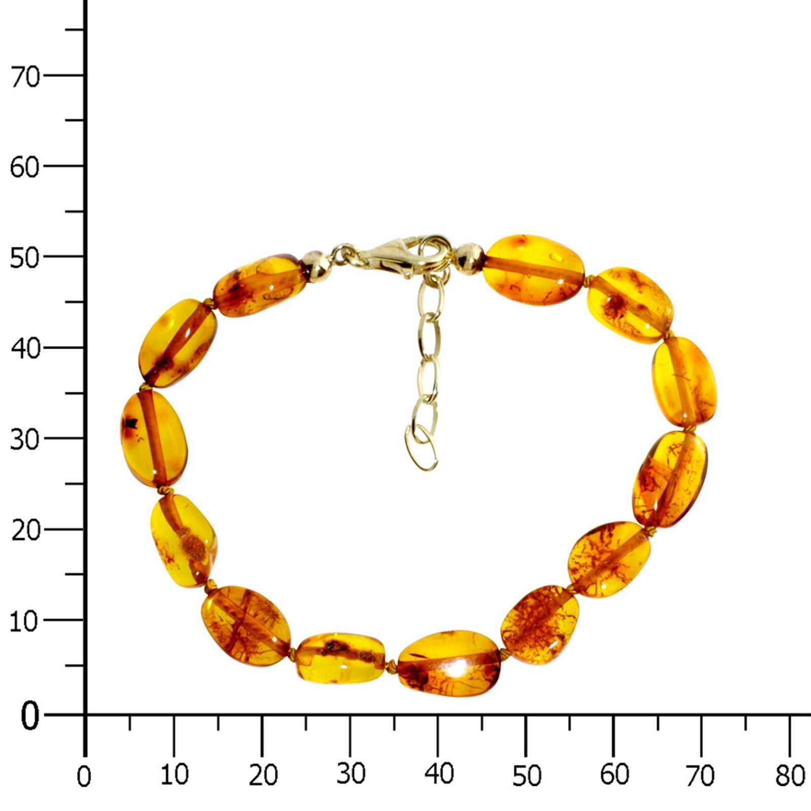 OSTSEE-SCHMUCK Armband »- Serana - Bernstein -,«