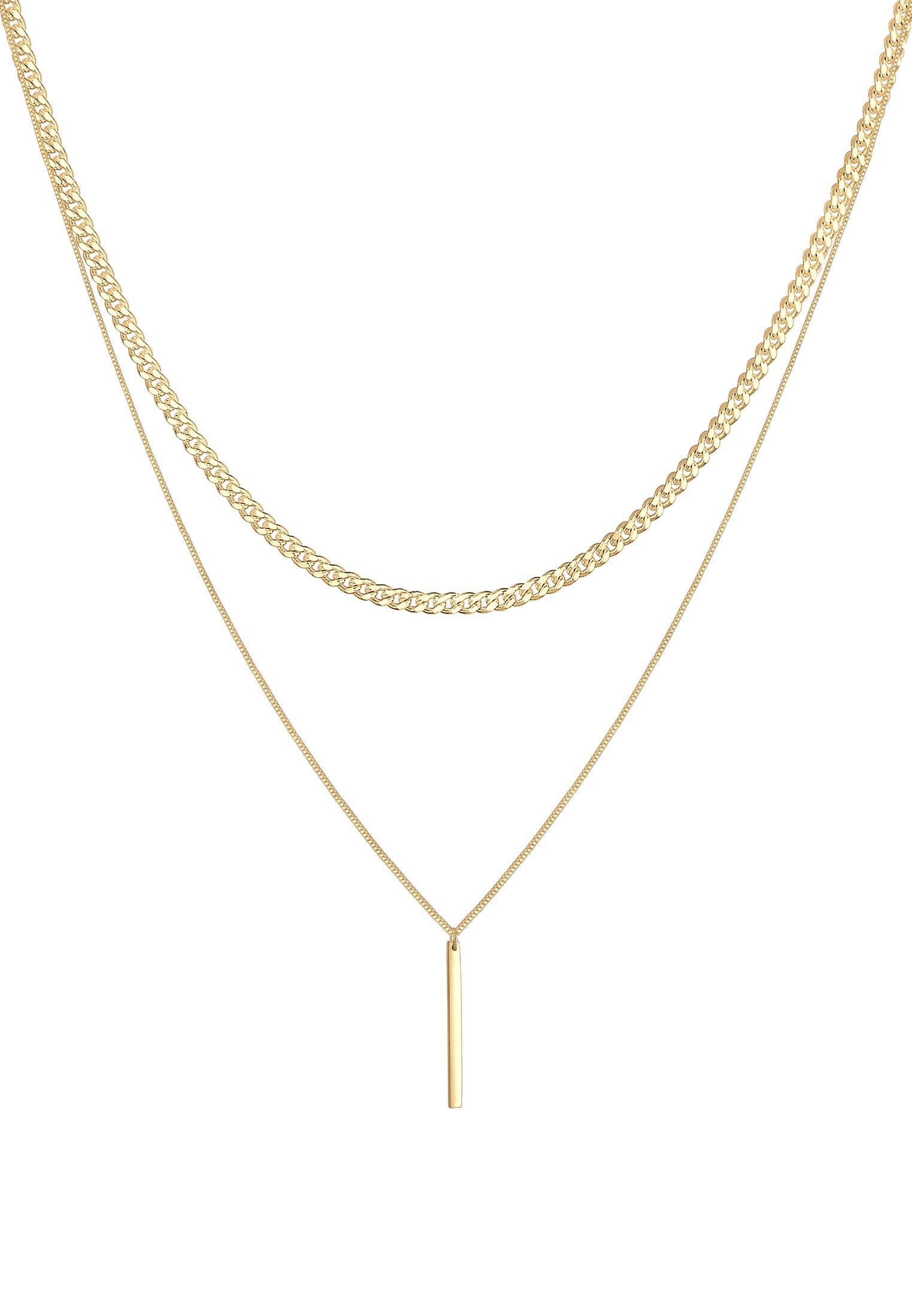 Elli Premium Silberkette »Halskette Halskette Layer 925 Sterling Silver«