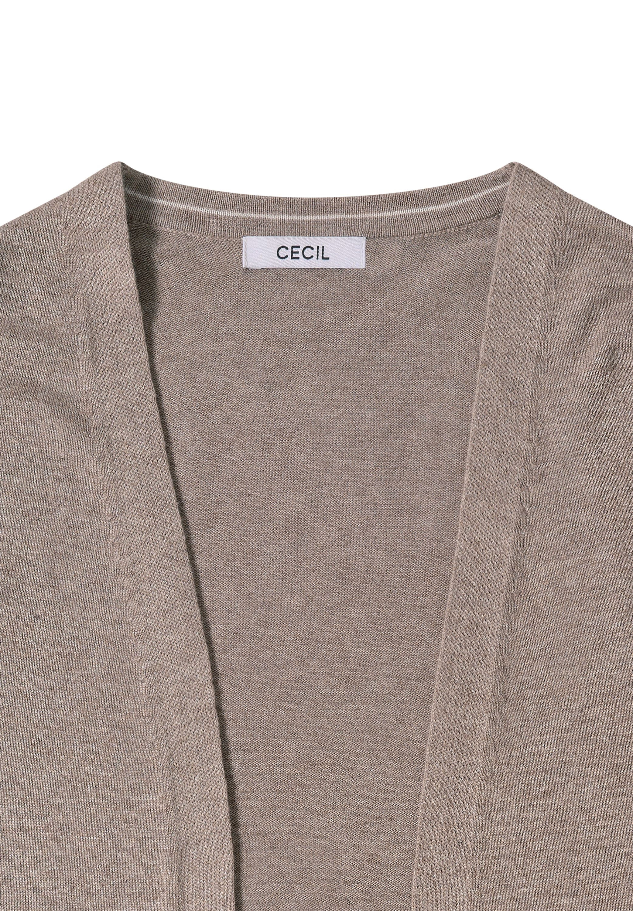 Cecil Longstrickjacke, softe Baumwollmischung