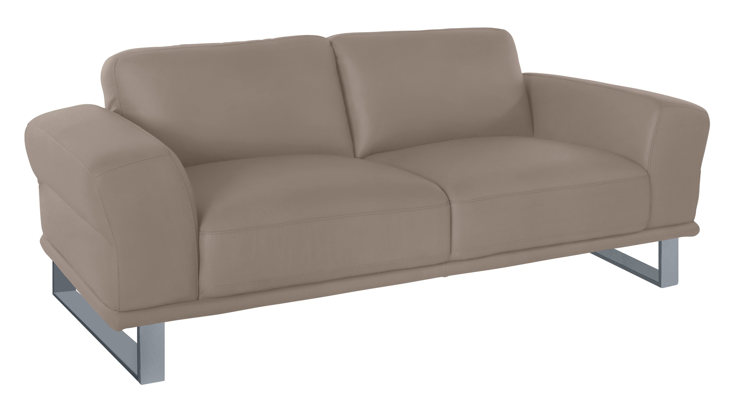 W.SCHILLIG 2,5-Sitzer »montanaa« mit Metallkufen in Silber matt, Breite 212 cm