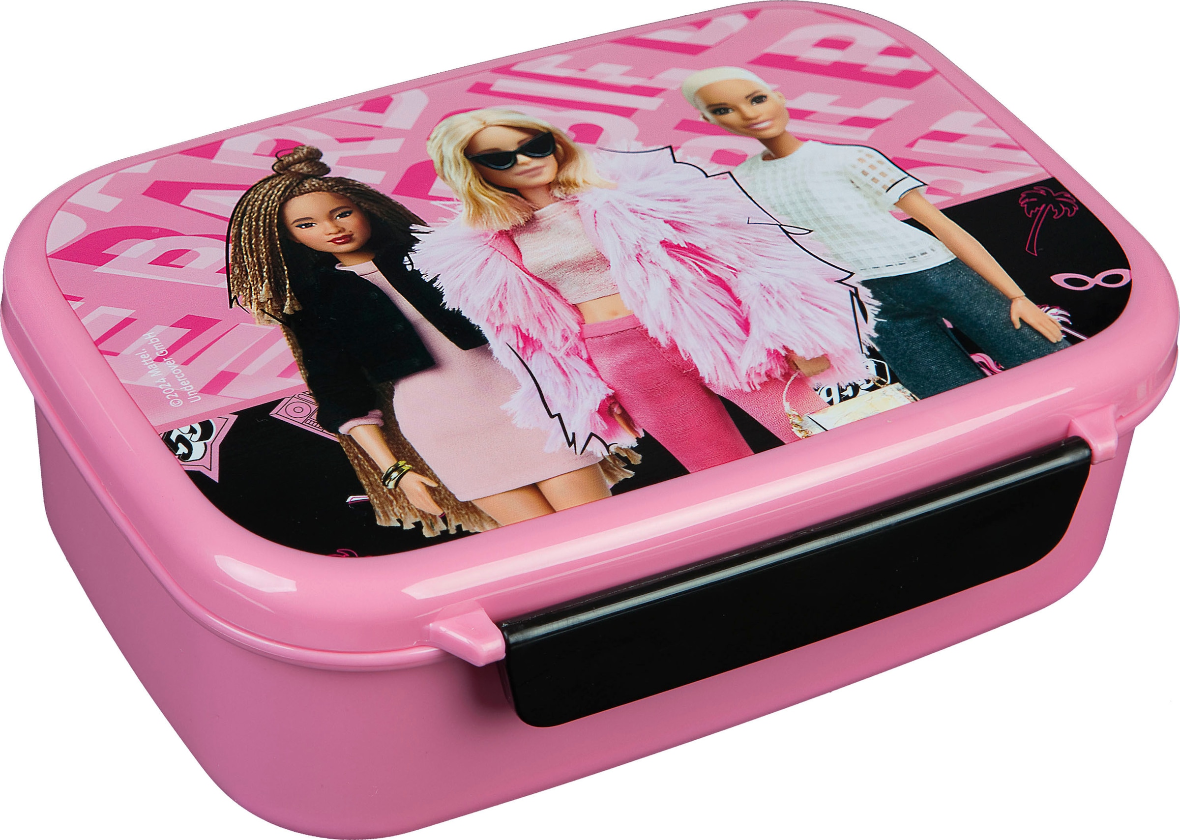 Scooli Lunchbox »Brotzeitdose & Trinkflasche, Barbie«, (Set, 2 tlg.), mit Trinkflasche