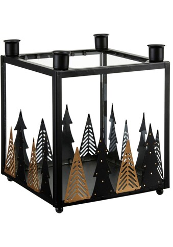 Schneider Adventsleuchter »Weihnachtsdeko«, (1 St.), 4-flammig, aus Glas und Metall,... kaufen
