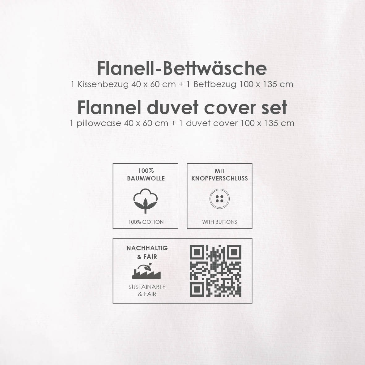 Baby Best Babybettwäsche »babybest Nordic Forest« 2 Stk. tlg. mit tollem Wendemotiv