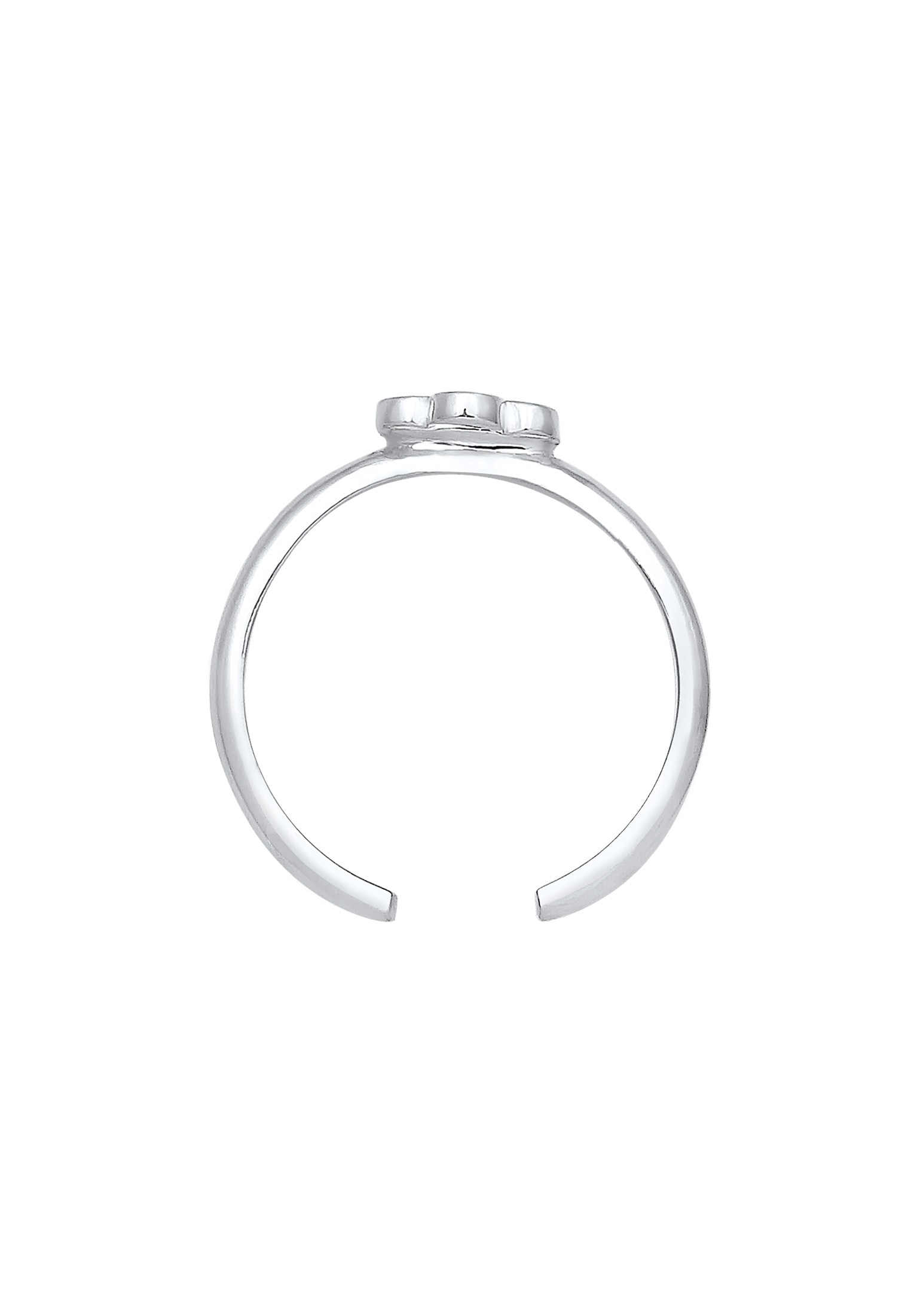 Elli Fingerring »Ring Kinder Blume Kristall 925 Silber«