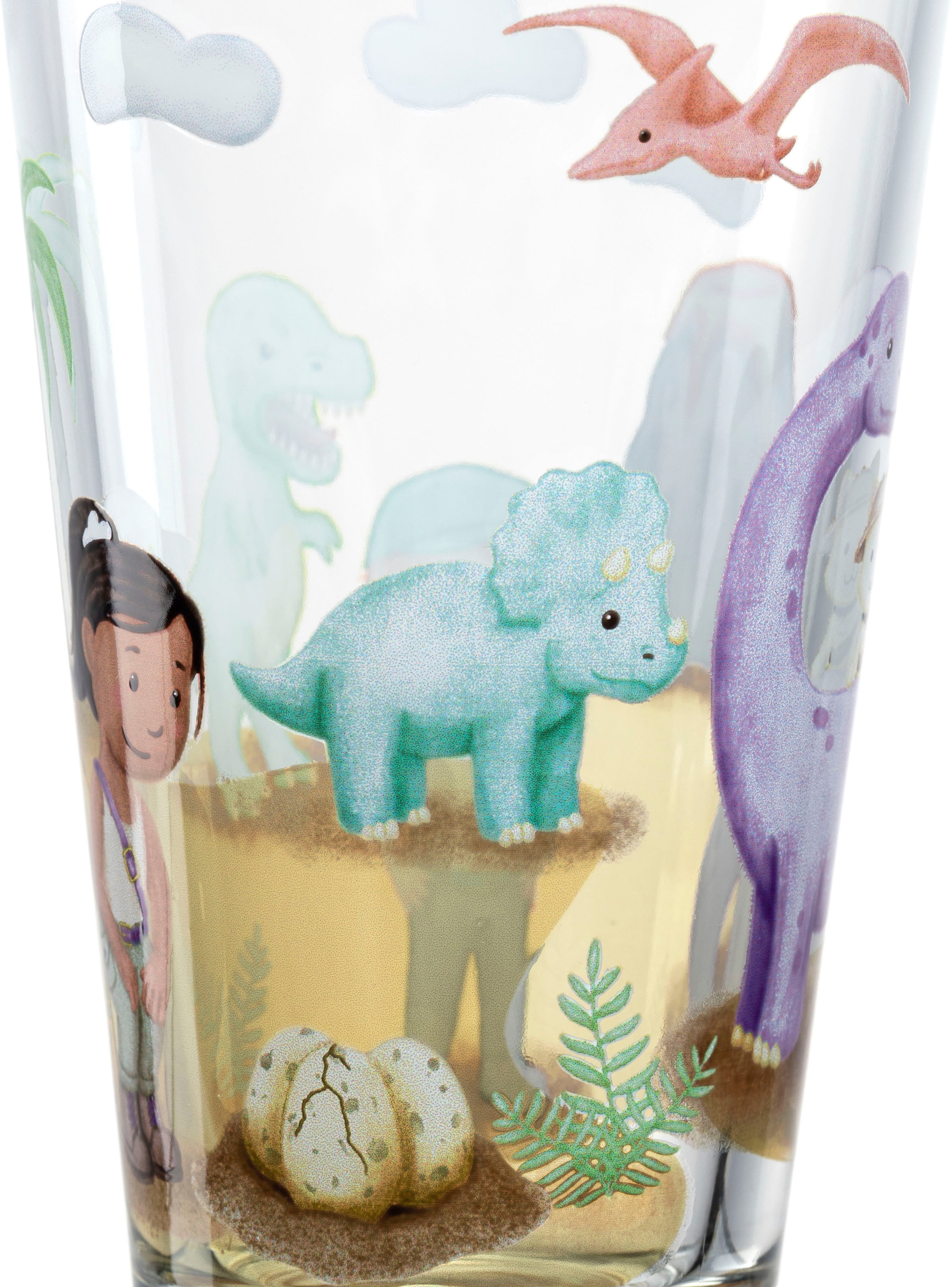 LEONARDO Gläser-Set »Dino BAMBINI AVVENTURA«, (Set, 6 tlg.), 300 ml, 6-teilig