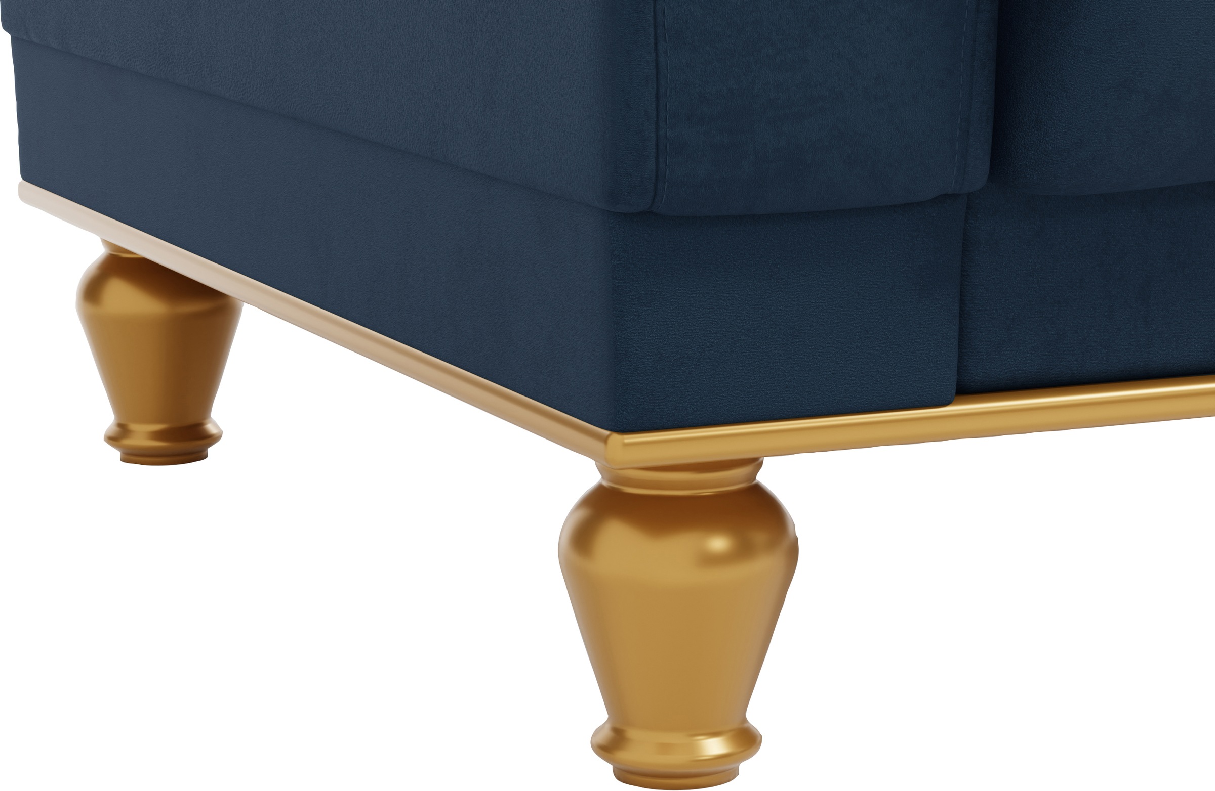 sit&more Ecksofa »Orient 5 L-Form« mit Strass-Stein, wahlweise mit Bettfunktion und Bettkasten