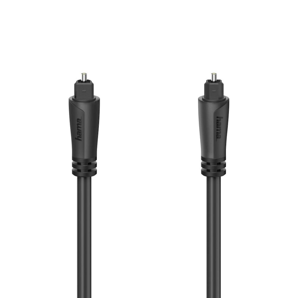 Hama Audio-Kabel »Audio-Lichtleiter-Kabel, ODT-Stecker (Toslink), 1,5m ODT-Kabel«, Toslink, 150 cm