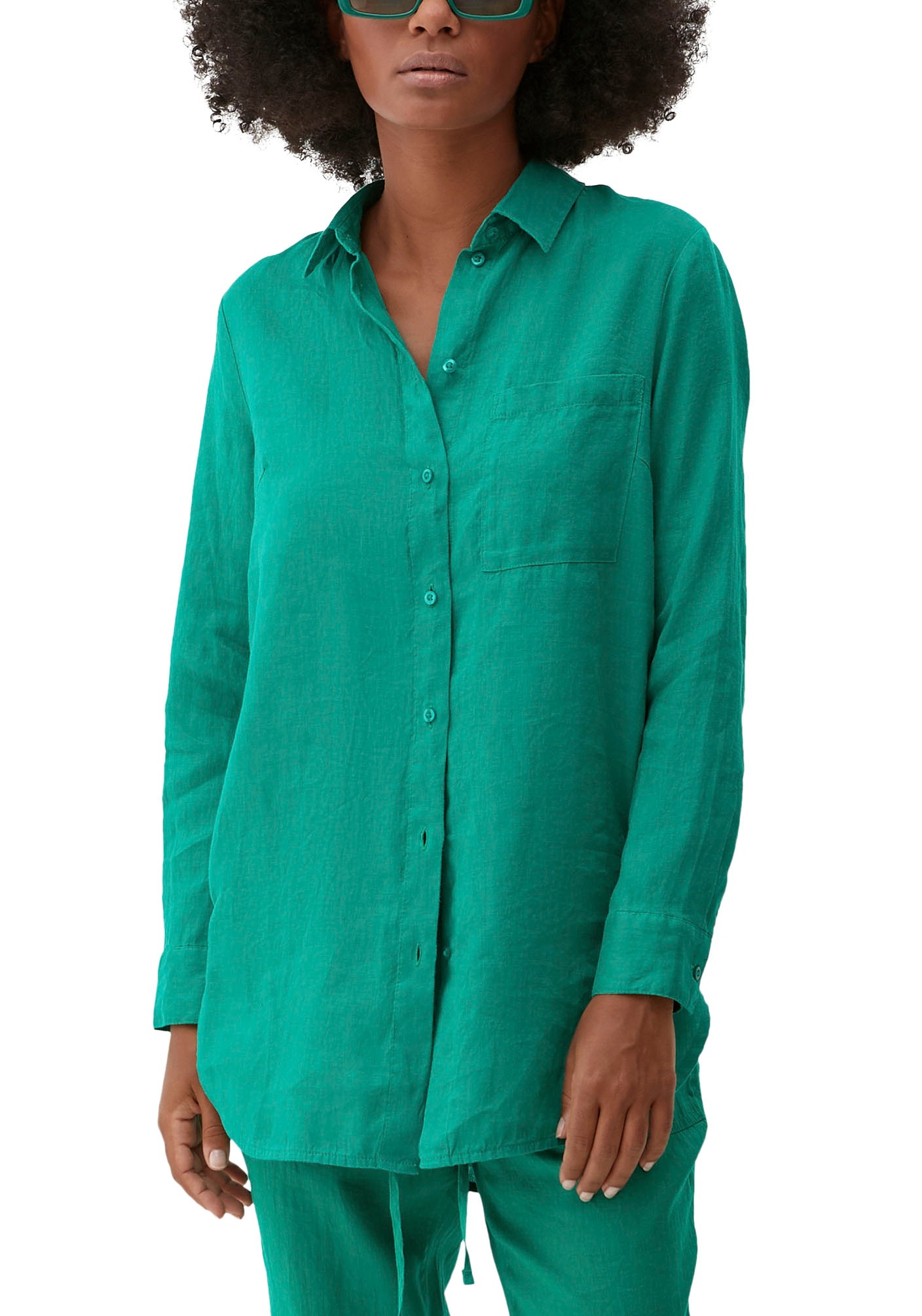 s.Oliver Longbluse, mit abgerundetem Saum kaufen