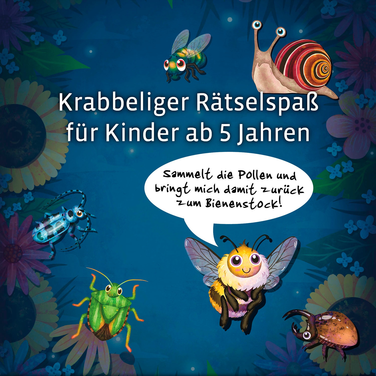 Kosmos Spiel »EXIT® Kids Krabbeliger Rätselspaß«, Made in Germany
