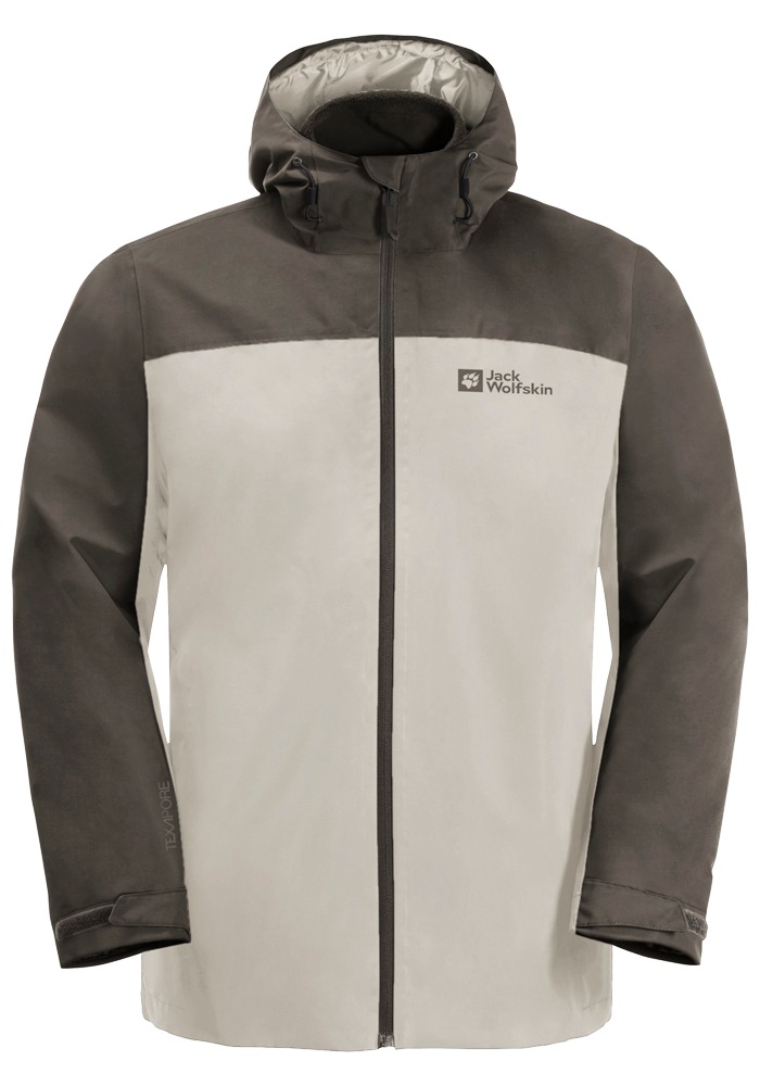 Jack Wolfskin 3-in-1-Funktionsjacke »TAUBENBERG 3IN1 JKT M«, mit Kapuze
