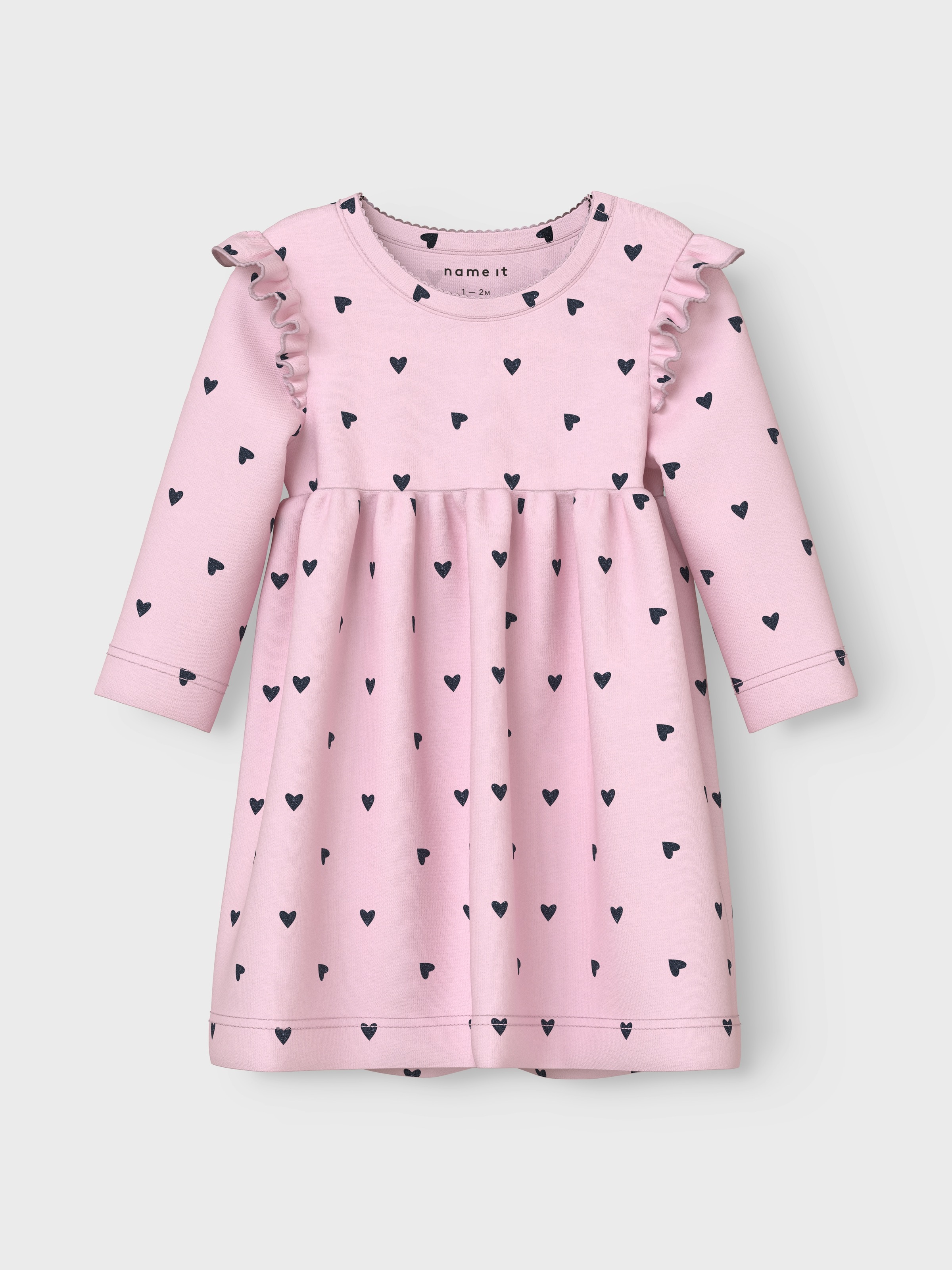 Name It Minikleid »NBFDHEART LS DRESS«
