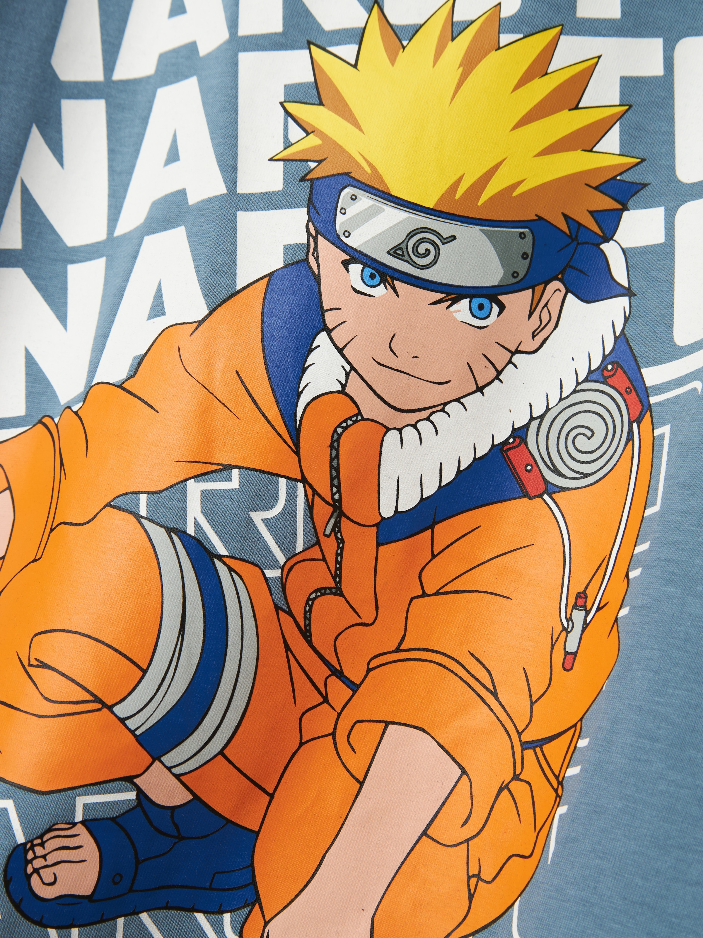 Name It T-Shirt »NKMFUKAS NARUTO SS TOP SKY«, mit großem Naruto-Frontdruck