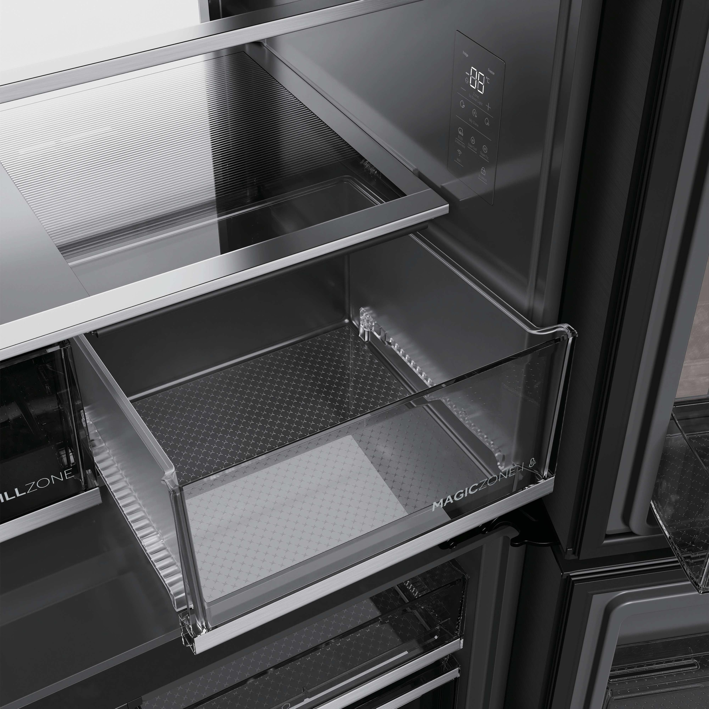 Haier Multi Door Horizon Collection »HCW99F18DHMB« 182,5 cm hoch 90,5 cm breit
