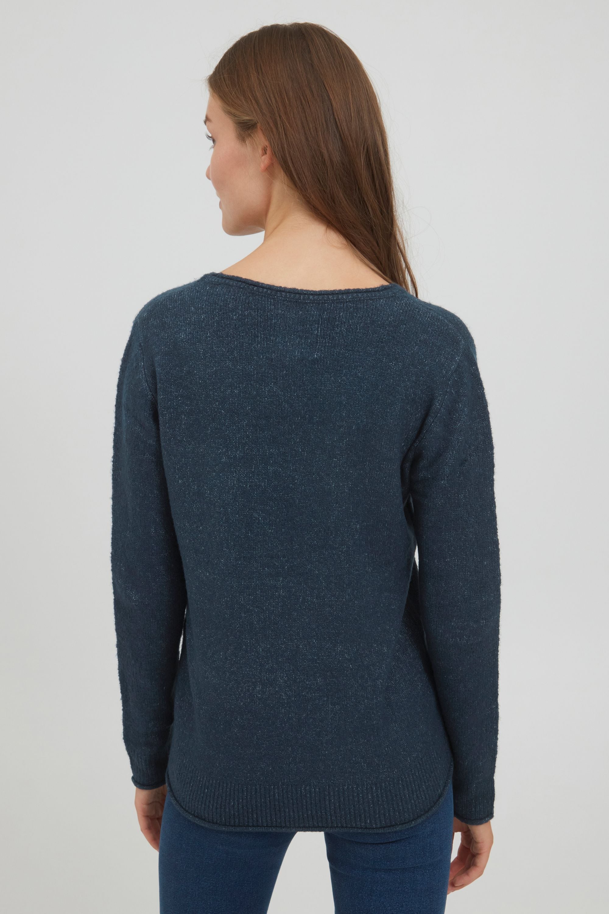 OXMO Strickfleece-Pullover »Strickpullover OXIlva«