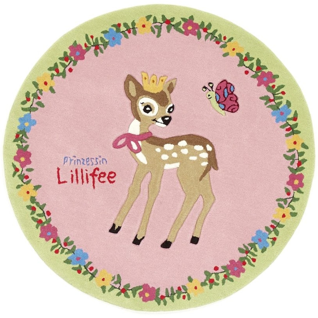 Prinzessin Lillifee Kinderteppich »LI-2935-01«, rund