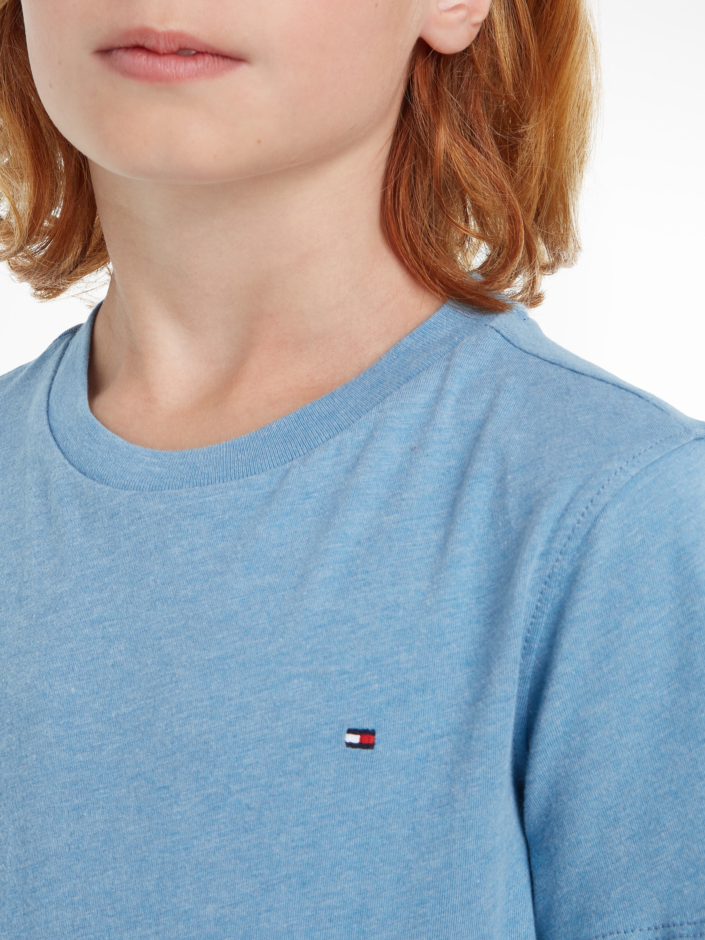 Tommy Hilfiger T-Shirt »BOYS BASIC CN KNIT«