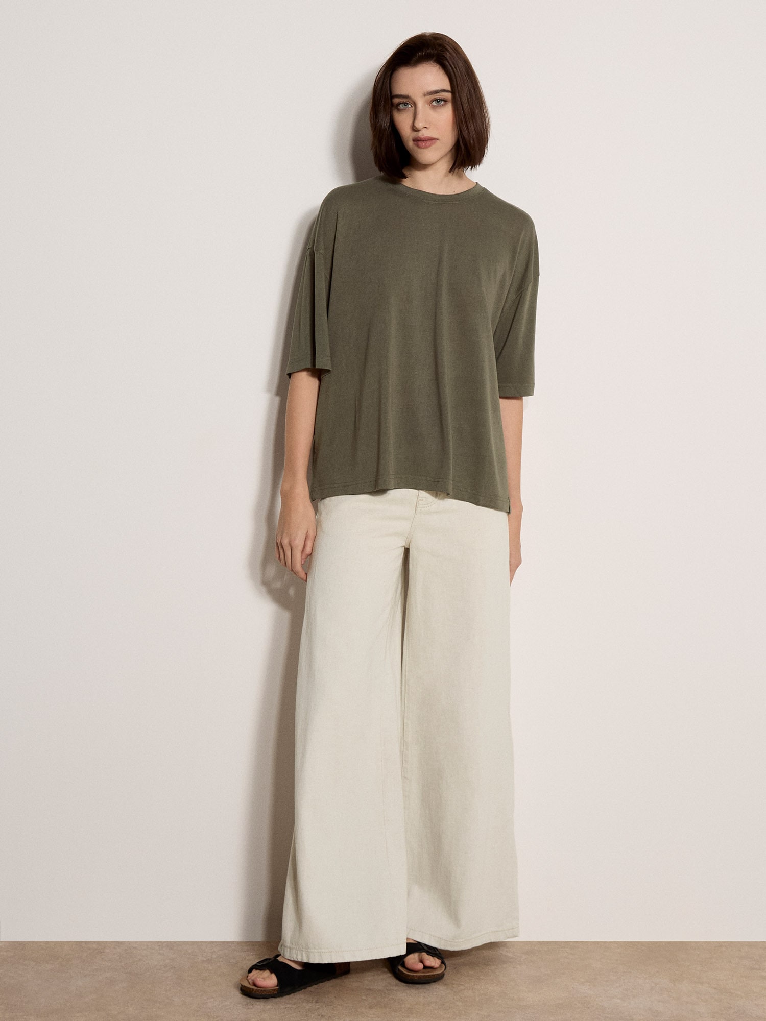 Apricot Stricktop »Top« Einfarbig