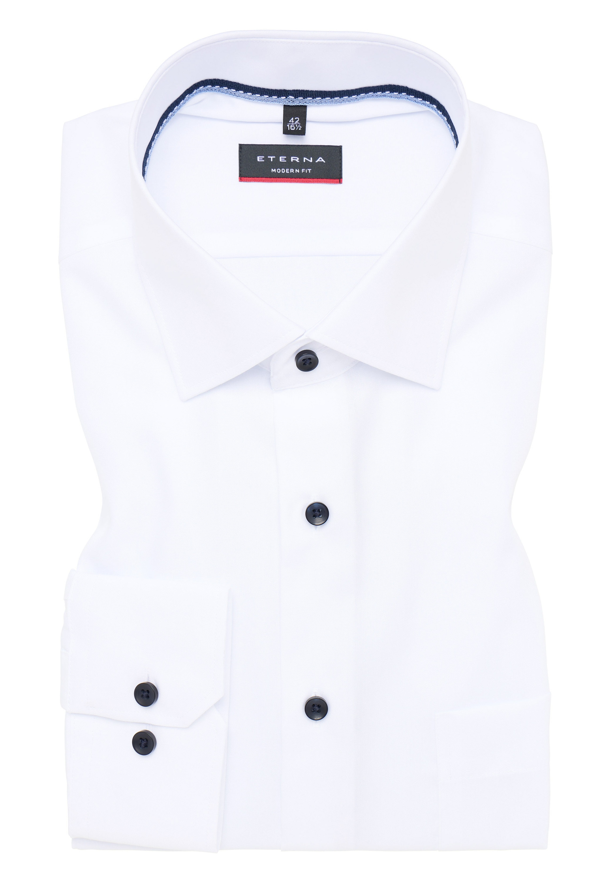 Eterna Langarmhemd »MODERN FIT« NON IRON (bügelfrei)