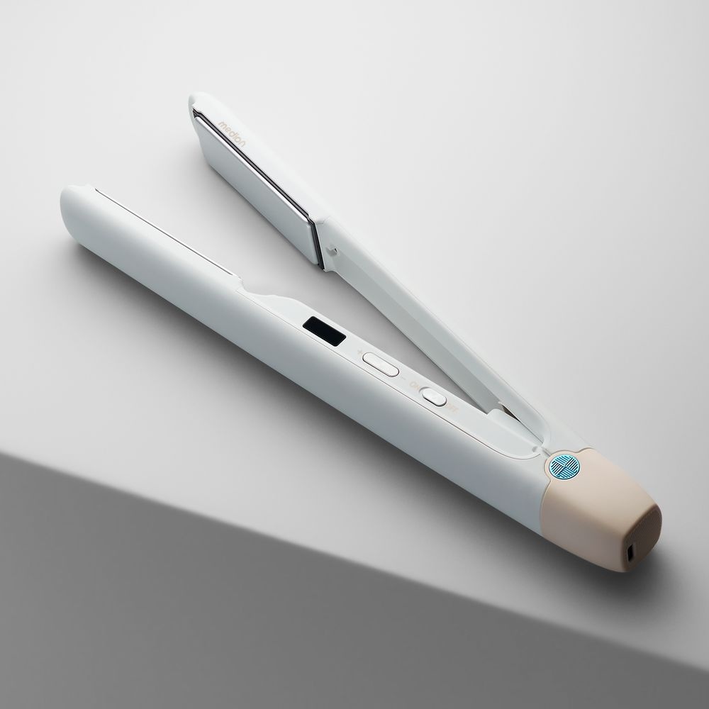 Medion® Glätteisen »HS2 (MD19865)«, Keramik-Turmalin, kabellos nutzbar, Flexible Styling-Platten, 5 regelbare Hitzestufen