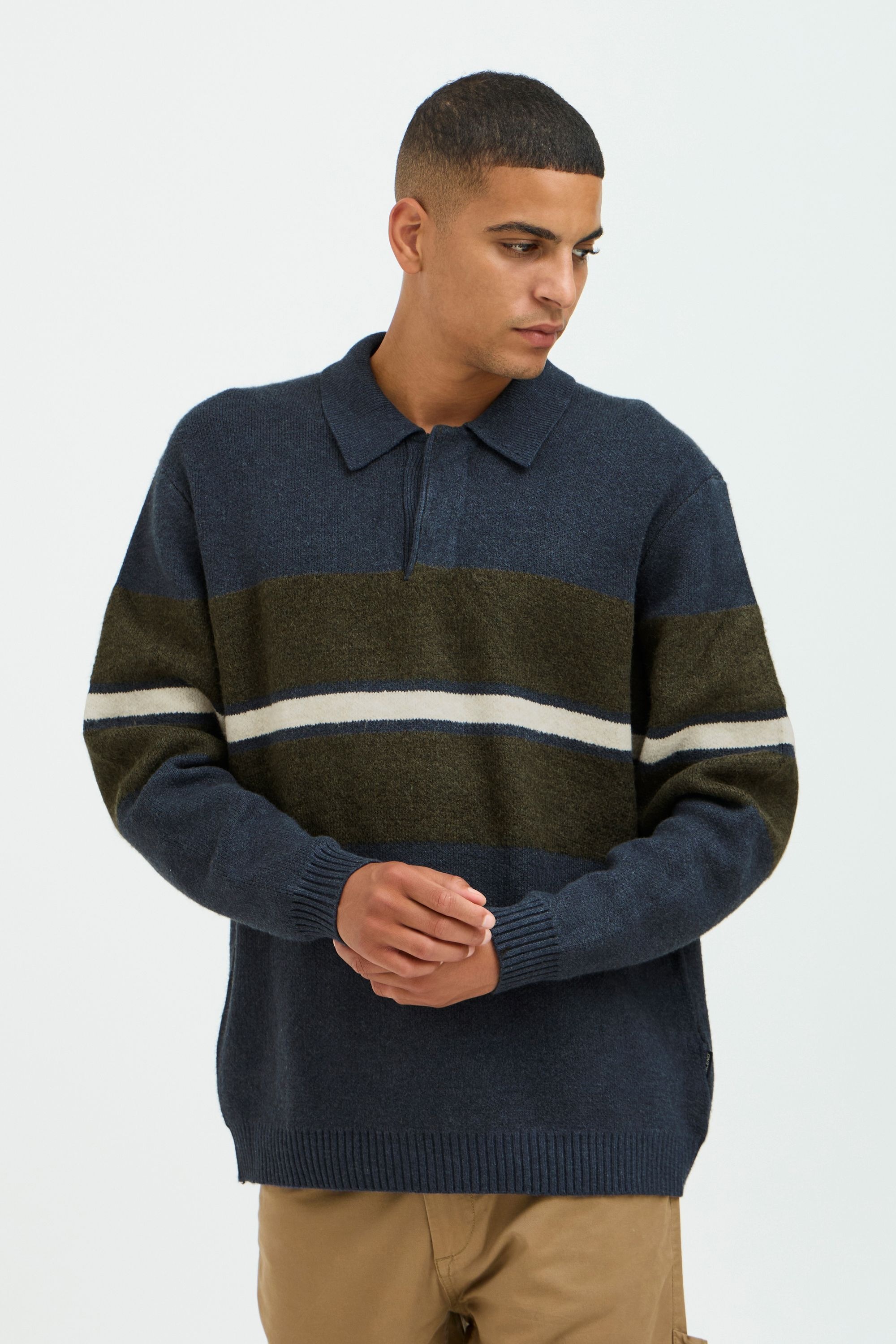 Blend Strickfleece-Pullover »Strickpullover BHPullover«
