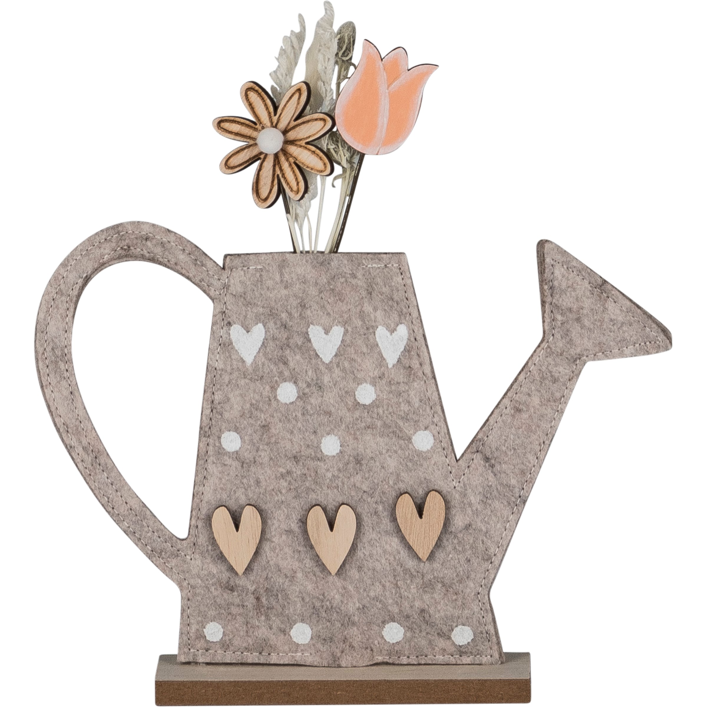 Creativ home Dekofigur »Frösche mit Gießkanne« mit niedlichen Applikationen