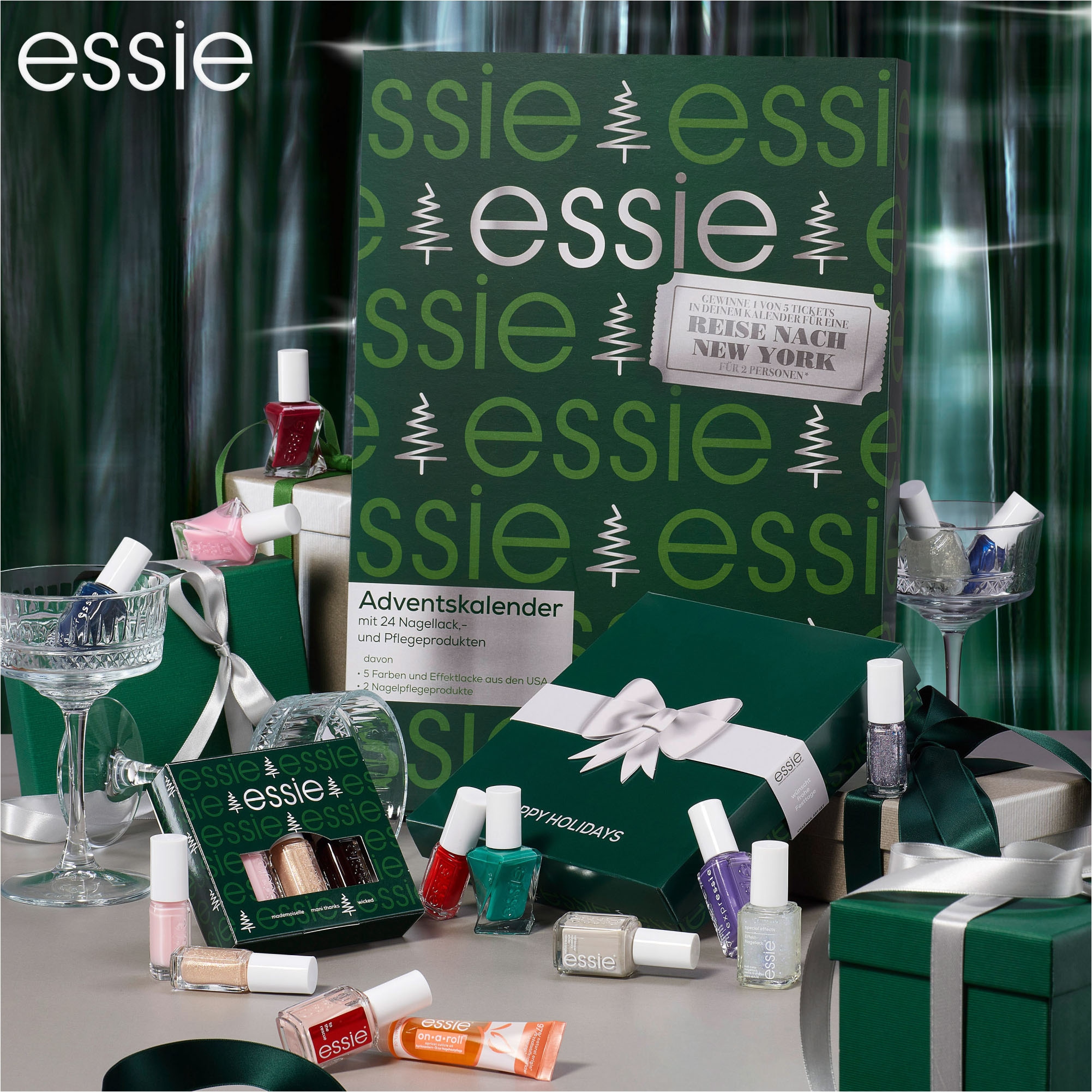 essie Nagellack-Set »Essie Nail Art Weihnachtsset«