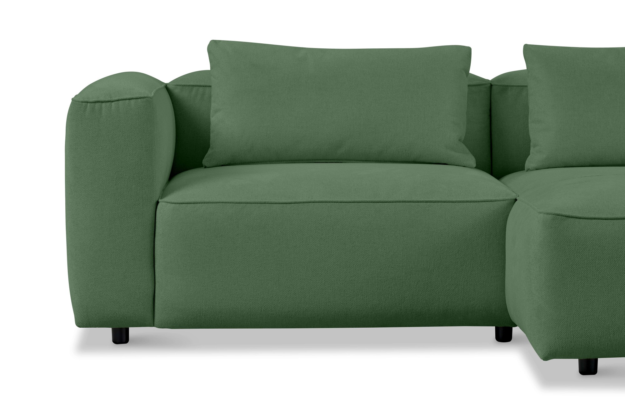 Home affaire Ecksofa »Tvinnet« Breite 228 cm, extra tiefe Sitzfläche, kubisches Sitzvergnügen
