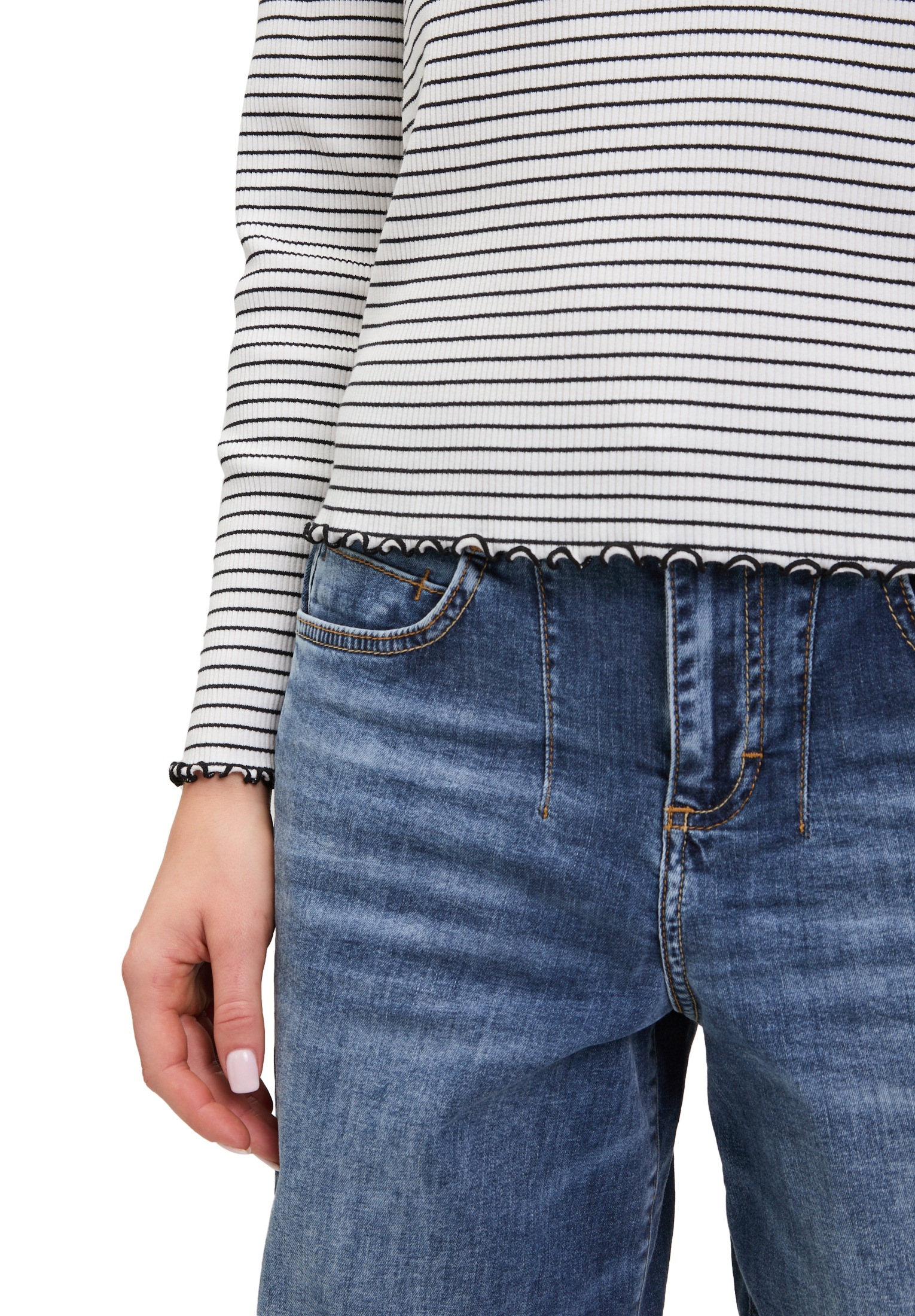 Cartoon Langarmshirt »Langarm-Shirt mit Kragen«