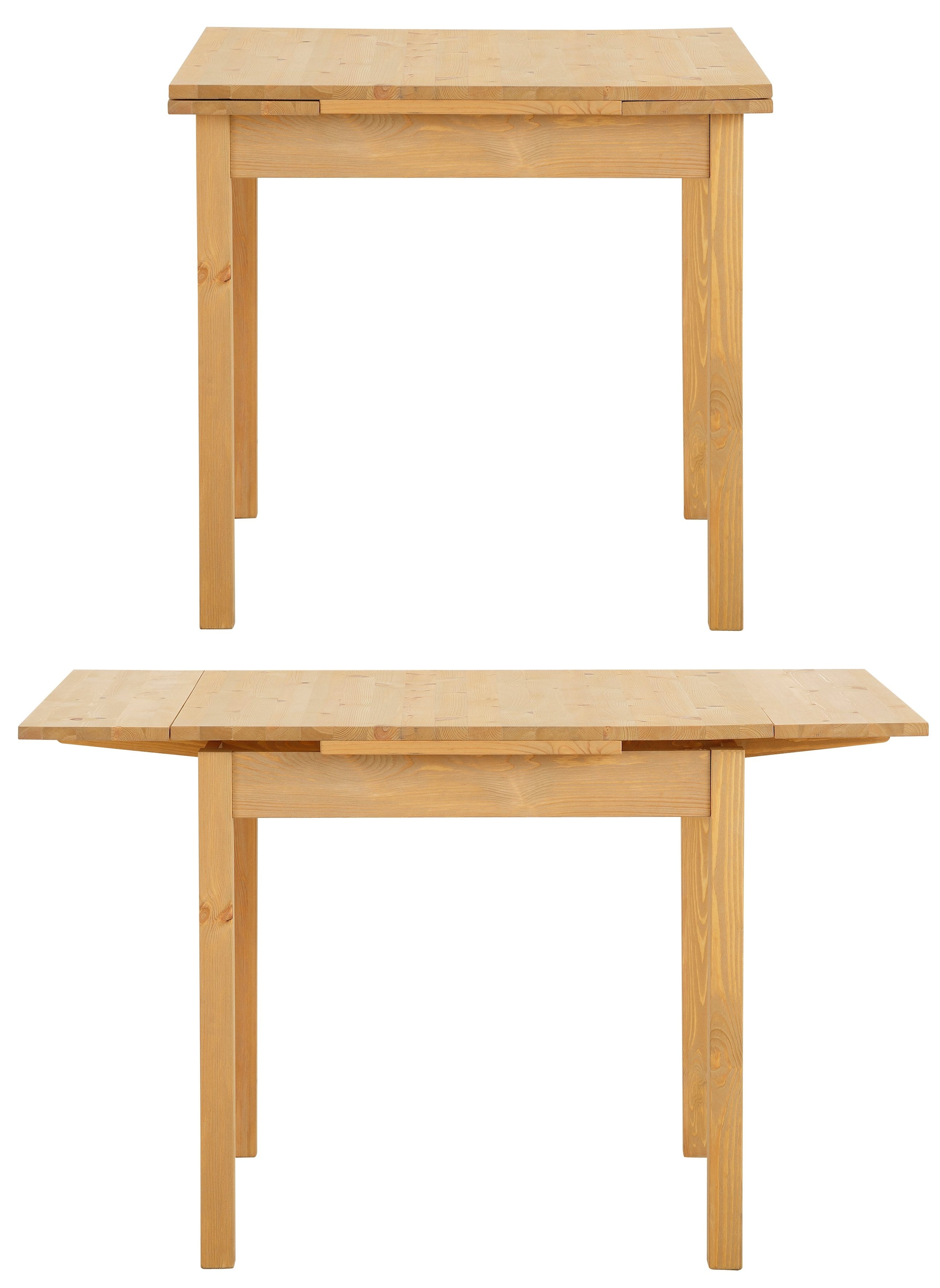 Home affaire Esstisch »Maike, TOPSELLER!«, (Esstisch, Küchentisch), Home affaire, Breite 80cm, mit Auszugsfunktion