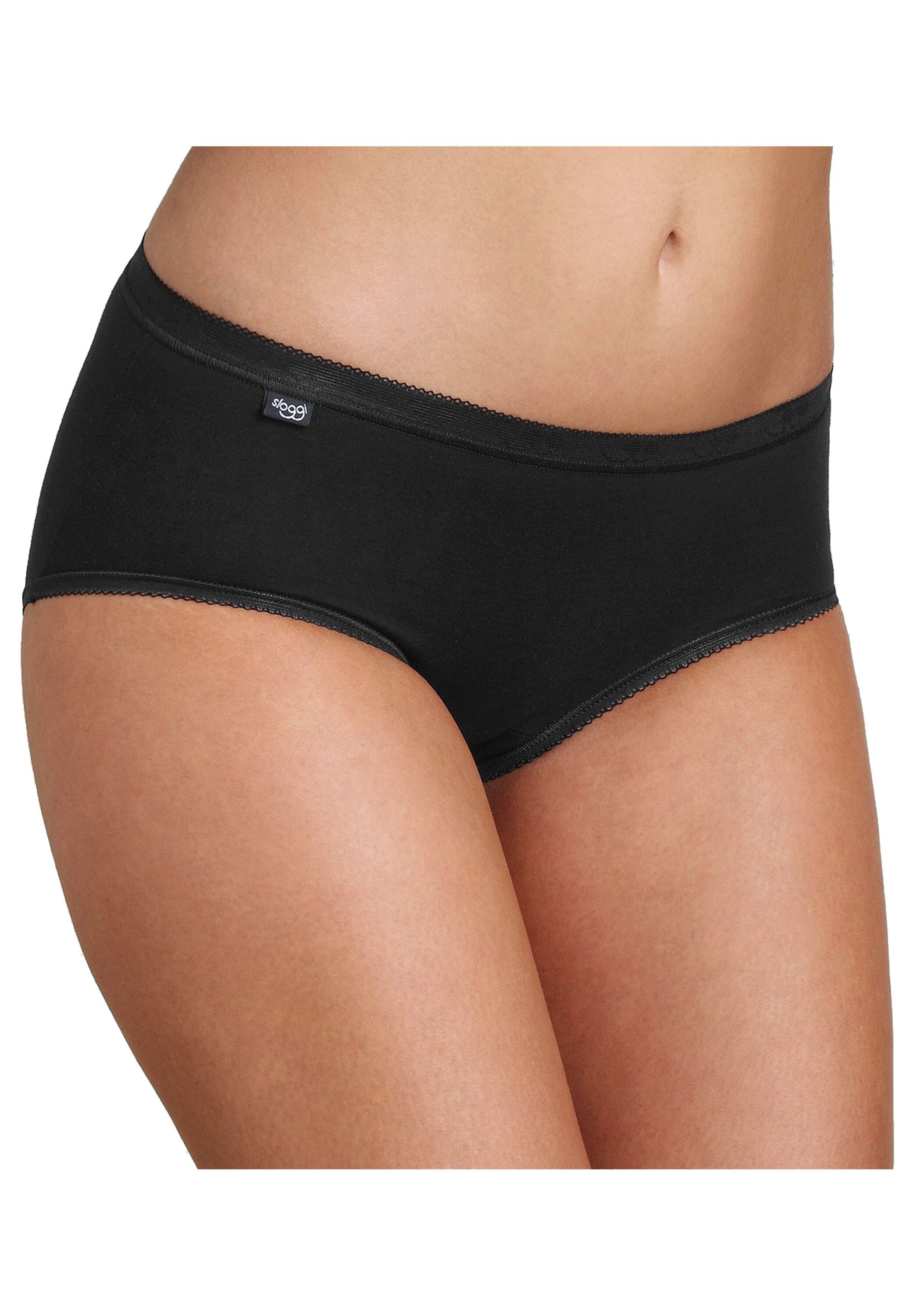 sloggi Slip »Slip Basic+ Midi 4P 4er Pack«