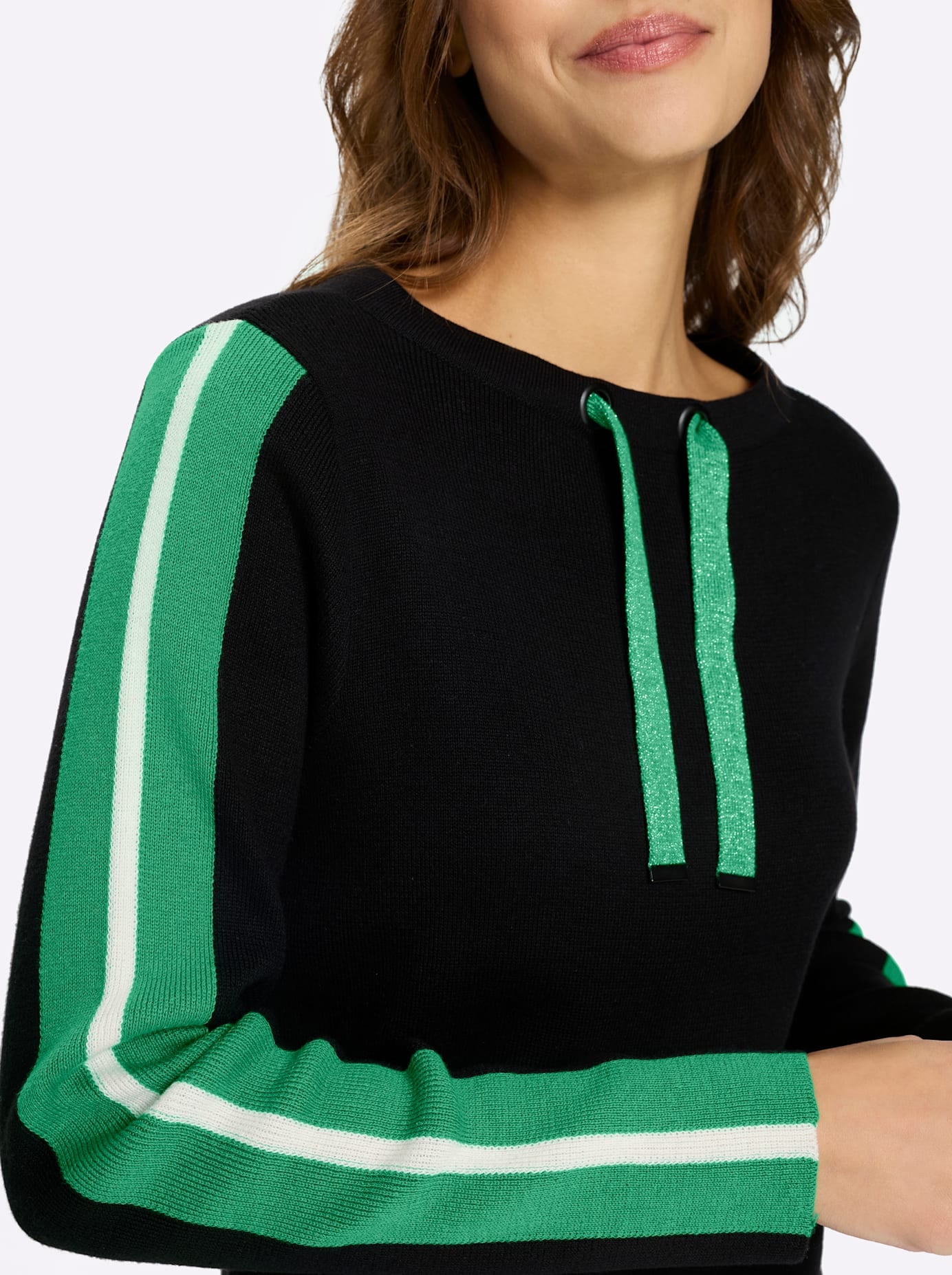 Inspirationen Strickpullover »Langarm-Pullover«