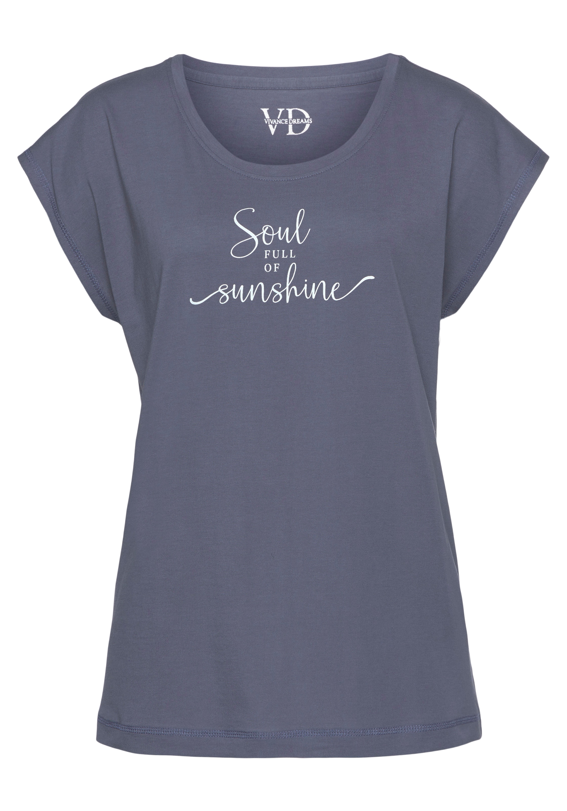 Vivance Dreams T-Shirt, mit Sommer-Statementdruck