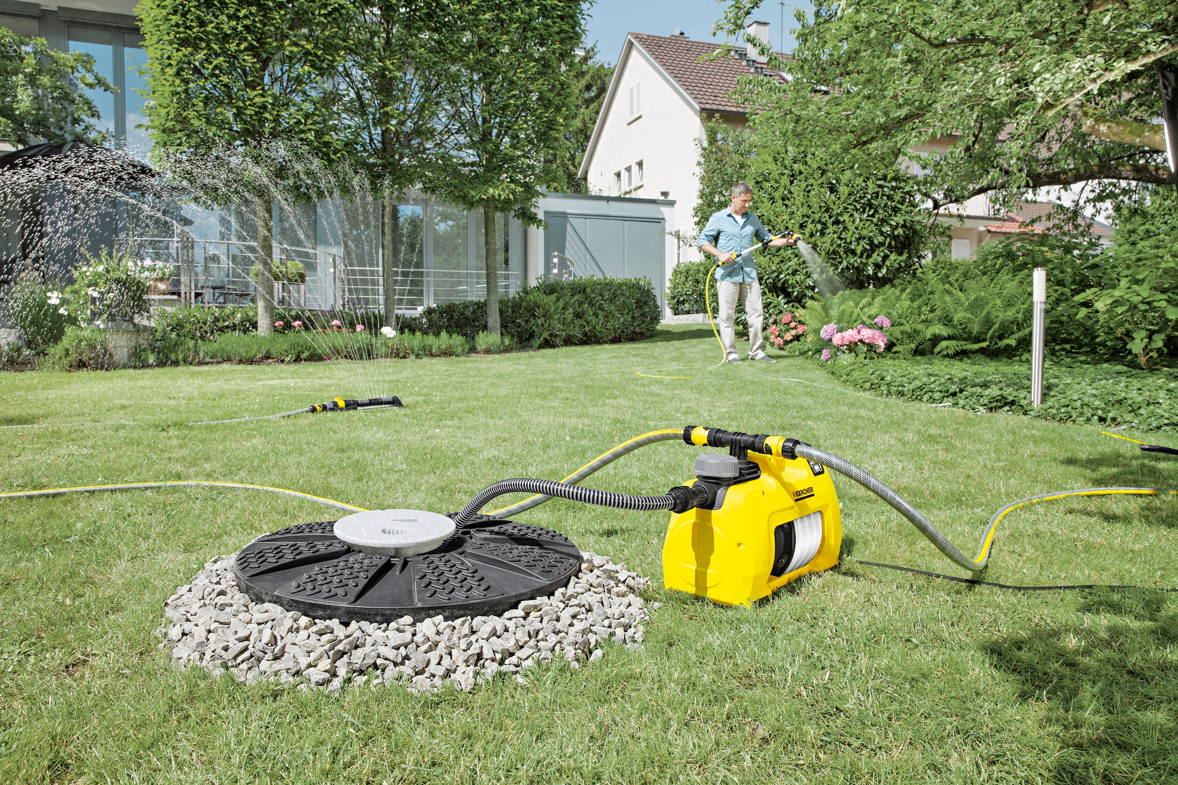 KÄRCHER Gartenpumpe »BP 5 HOME & GARDEN«, für alle Wasserquellen