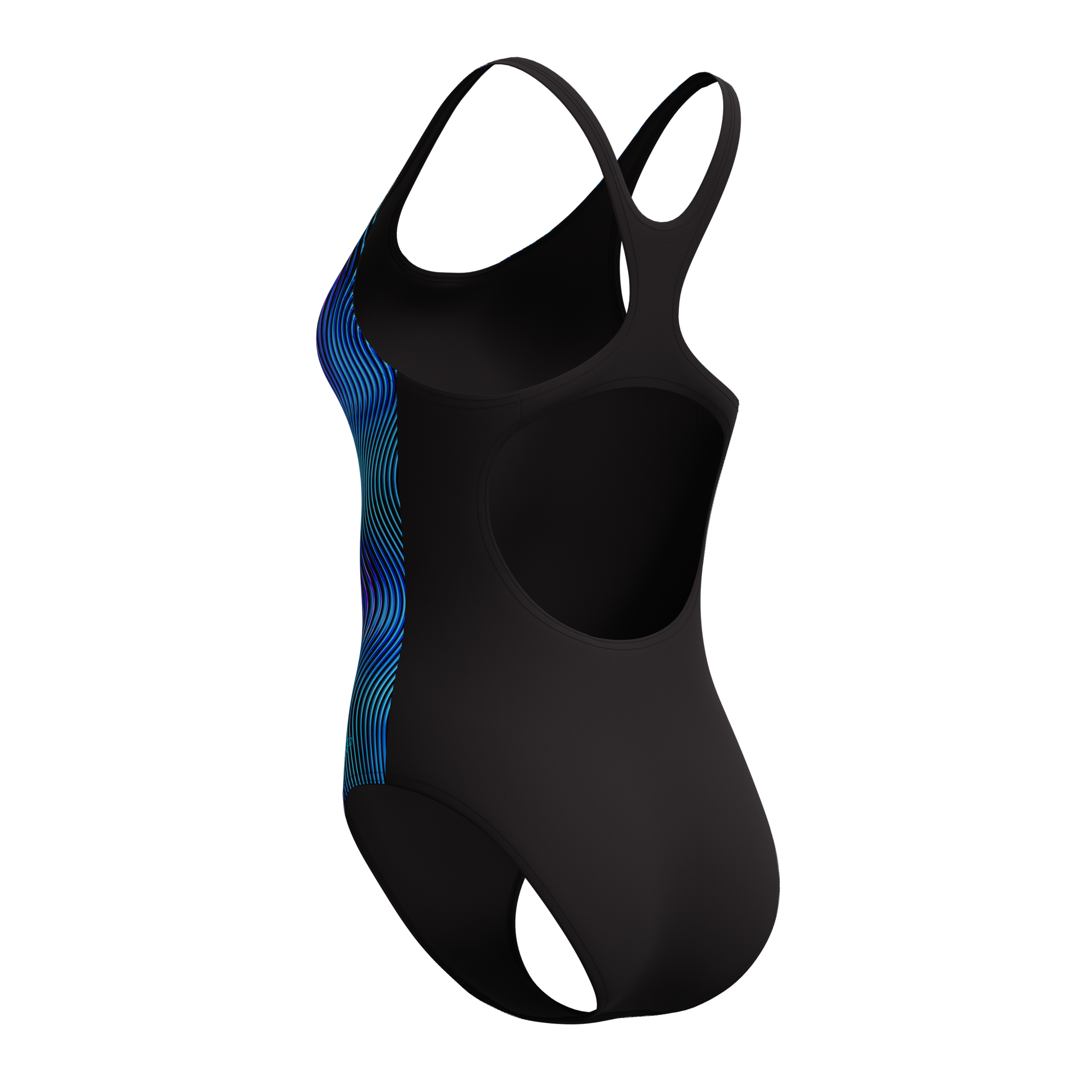 Speedo Badeanzug »ENG PRINT MEDALIST 1PC BLK/PNK«