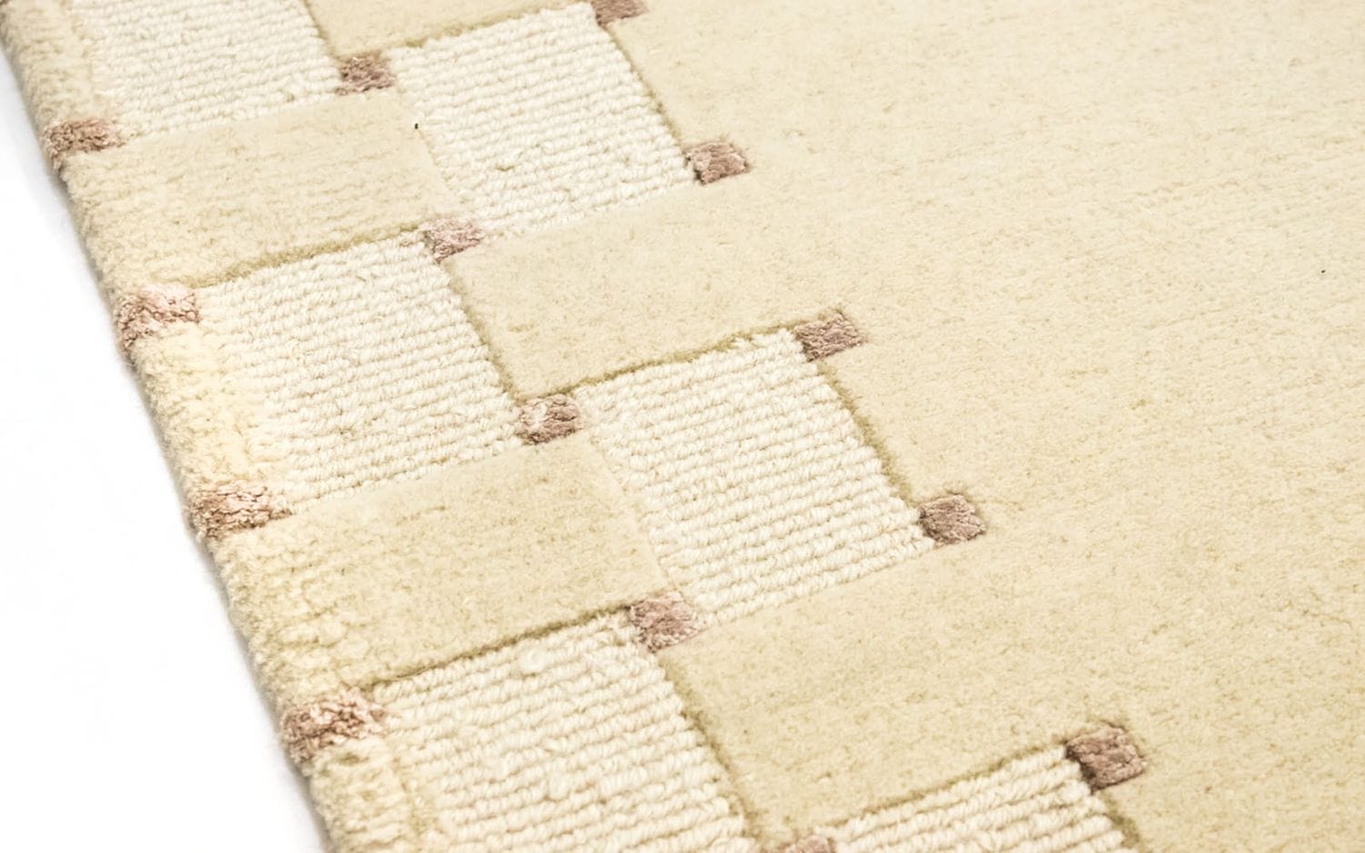 morgenland Wollteppich »Nepal Teppich »Welina« Rechteckig«, rechteckig, 1,8 mm Höhe, handgeknüpft