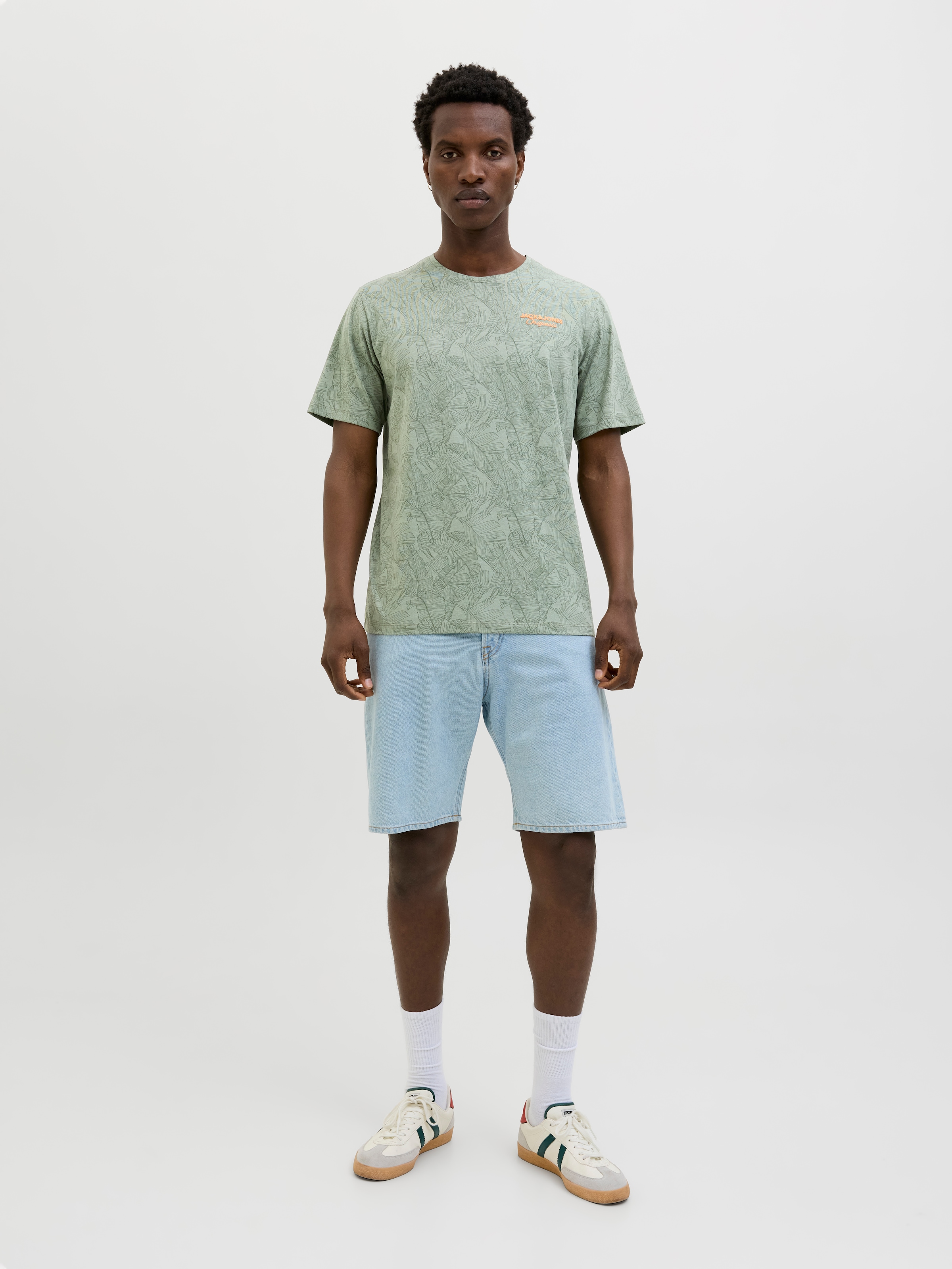 Jack & Jones Rundhalsshirt »JORFRIDAY TEE SS CREW NECK WEH«