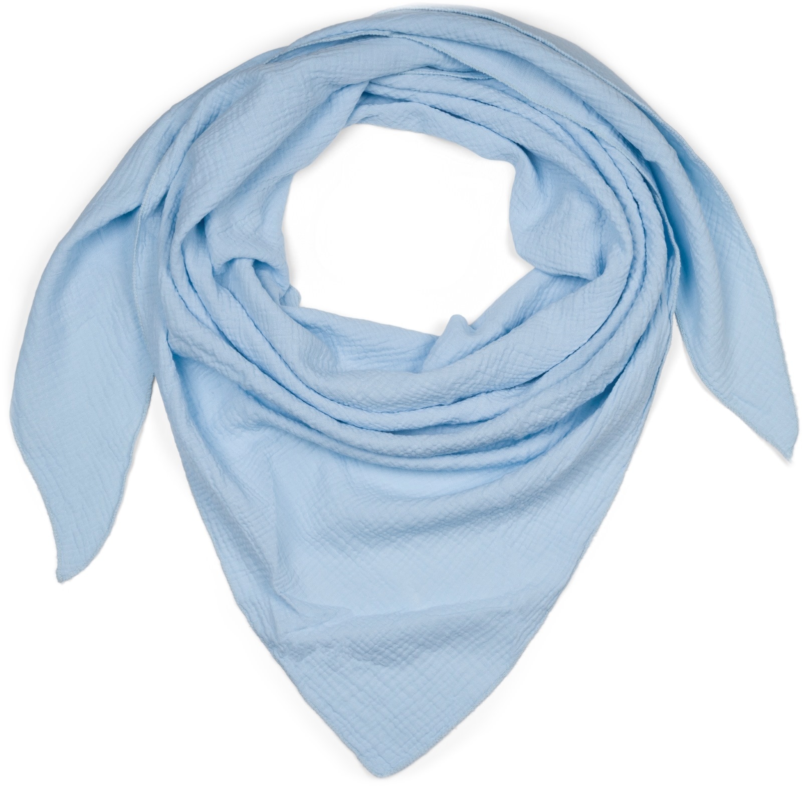 styleBREAKER Dreieckstuch »Musselin Dreiecktuch Einfarbig« 1 Stk.