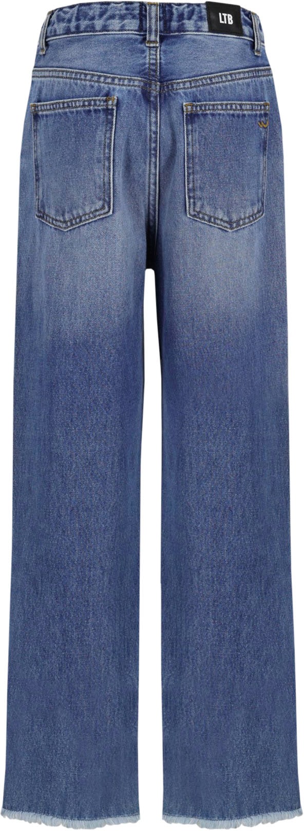 LTB Weite Jeans »OLIVA«, mit Fransenkante am Beinabschluß, for GIRLS