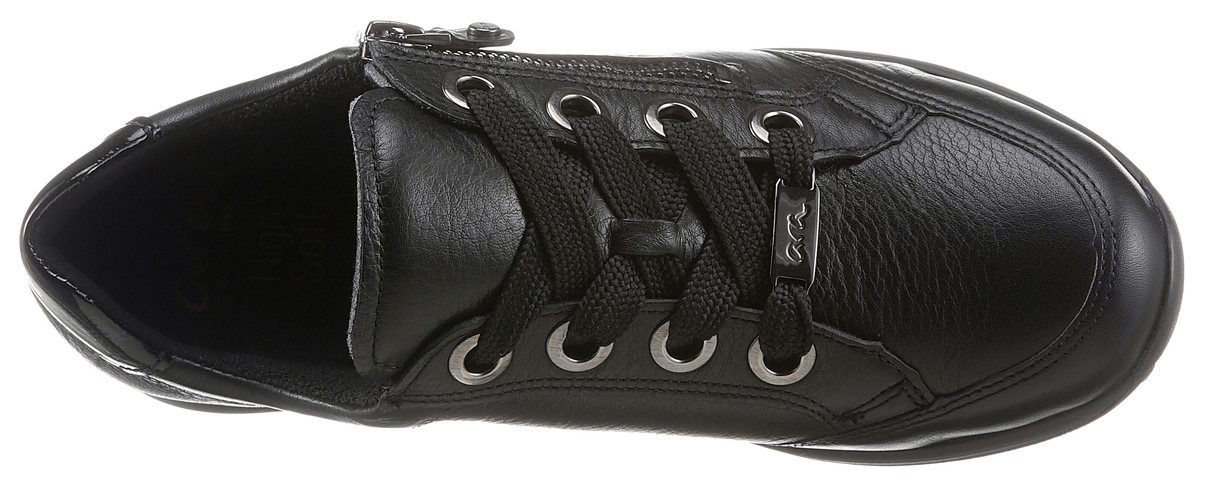 Ara Sneaker »OSAKA«, Schaftrandpolsterung, G-Weite, Freizeitschuh, Halbschuh, Schnürschuh