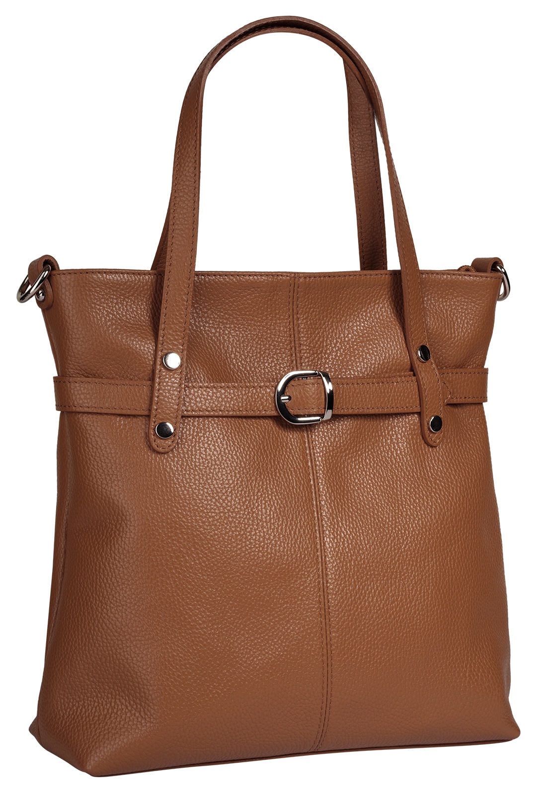 Cluty Shopper, echt Leder, Made in Italy
