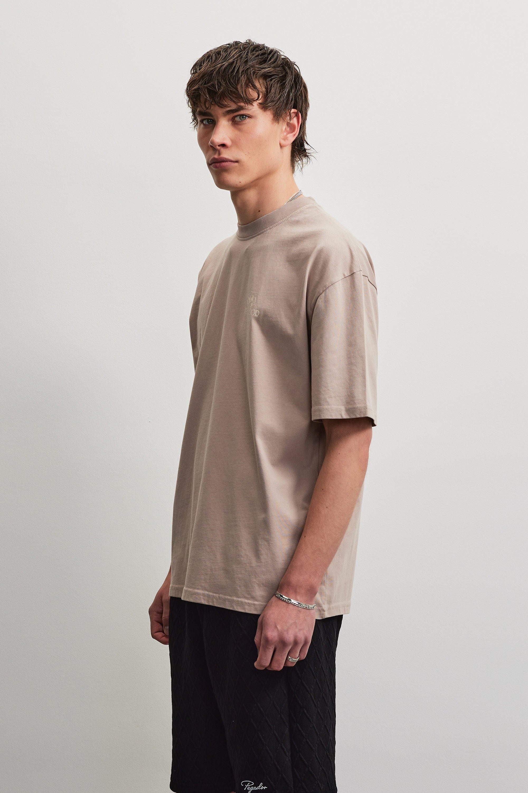 PEGADOR Rundhalsshirt »TRAVNIK OVERSIZED TEE«