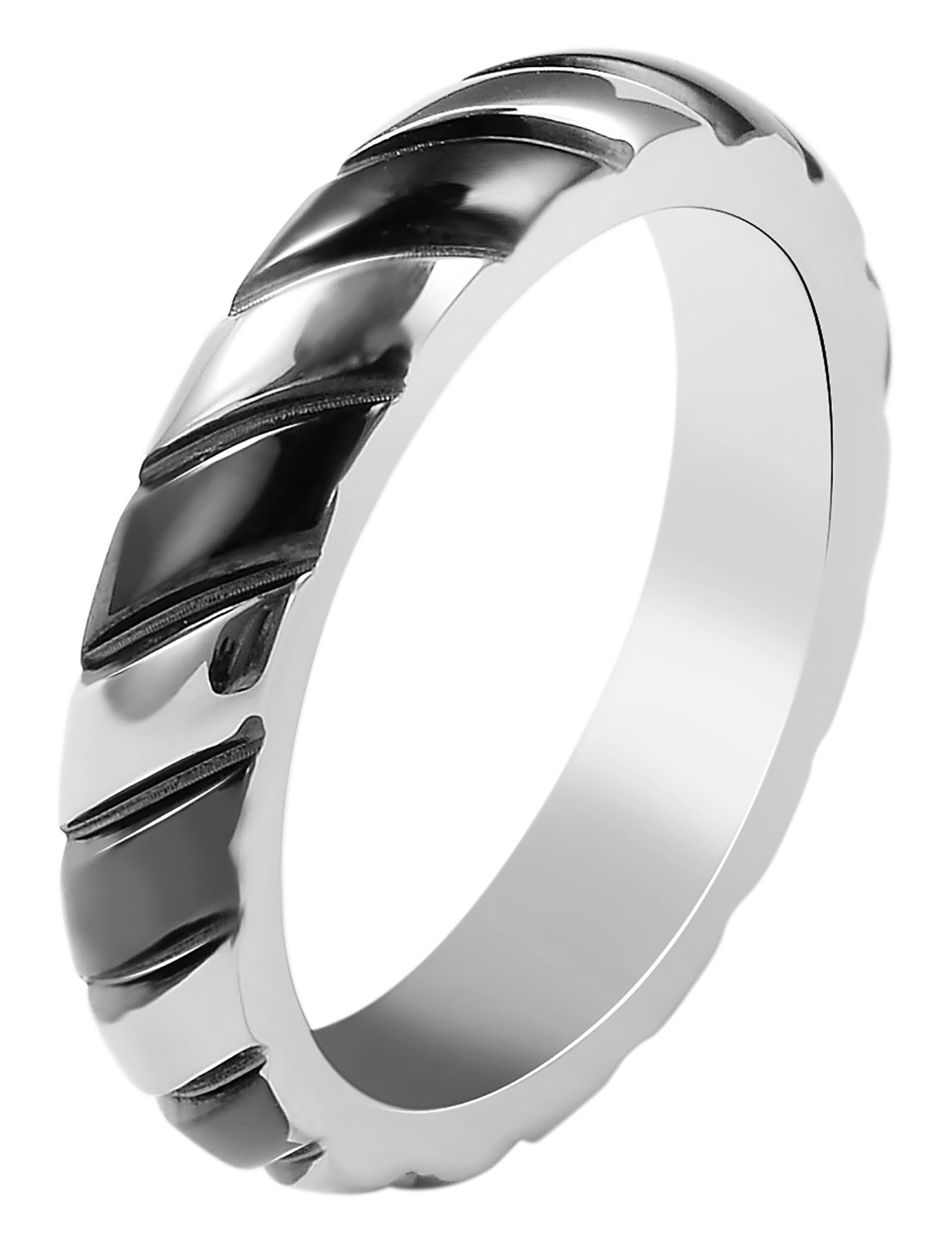 Adelia´s Fingerring »Damen Ring aus Edelstahl«