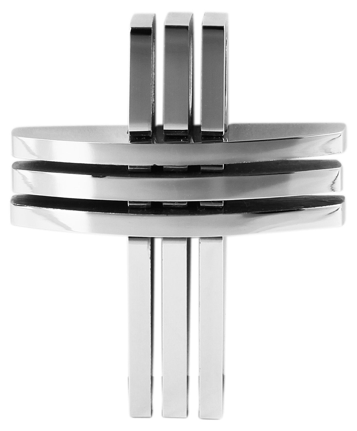 Adelia´s Kreuzanhänger »Unisex Anhänger ¿ Kreuz Kreuzanhänger aus Edelstahl«