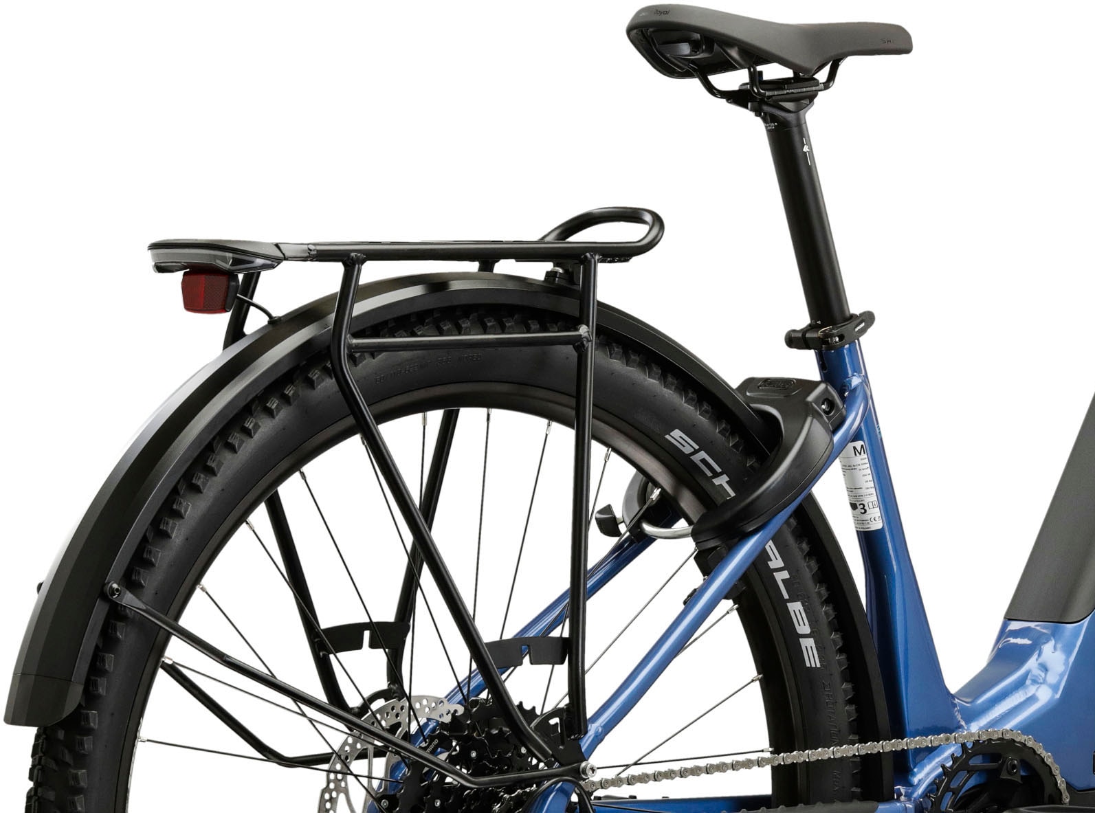 Kross »Influx Hybrid SUV 2.0 16,7Ah / 600 Wh 29 Zoll blau 9 Gänge 2026« 9 Gang Shimano CUES U4000 Schaltwerk Kettenschaltung Mittelmotor 250 W