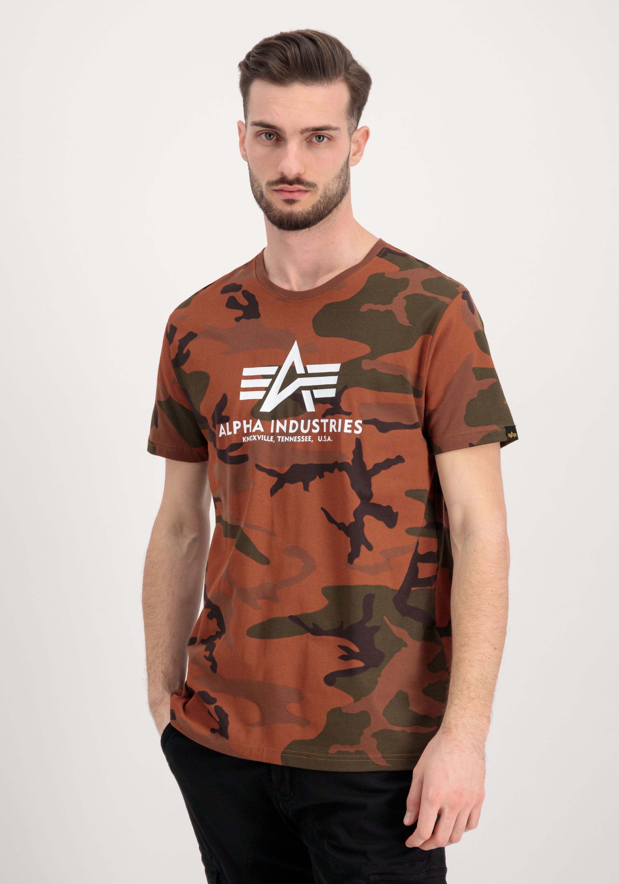 bei bestellen online - Industries OTTO Men Industries »Alpha T-Shirt Basic Alpha T-Shirt T-Shirts Camo«